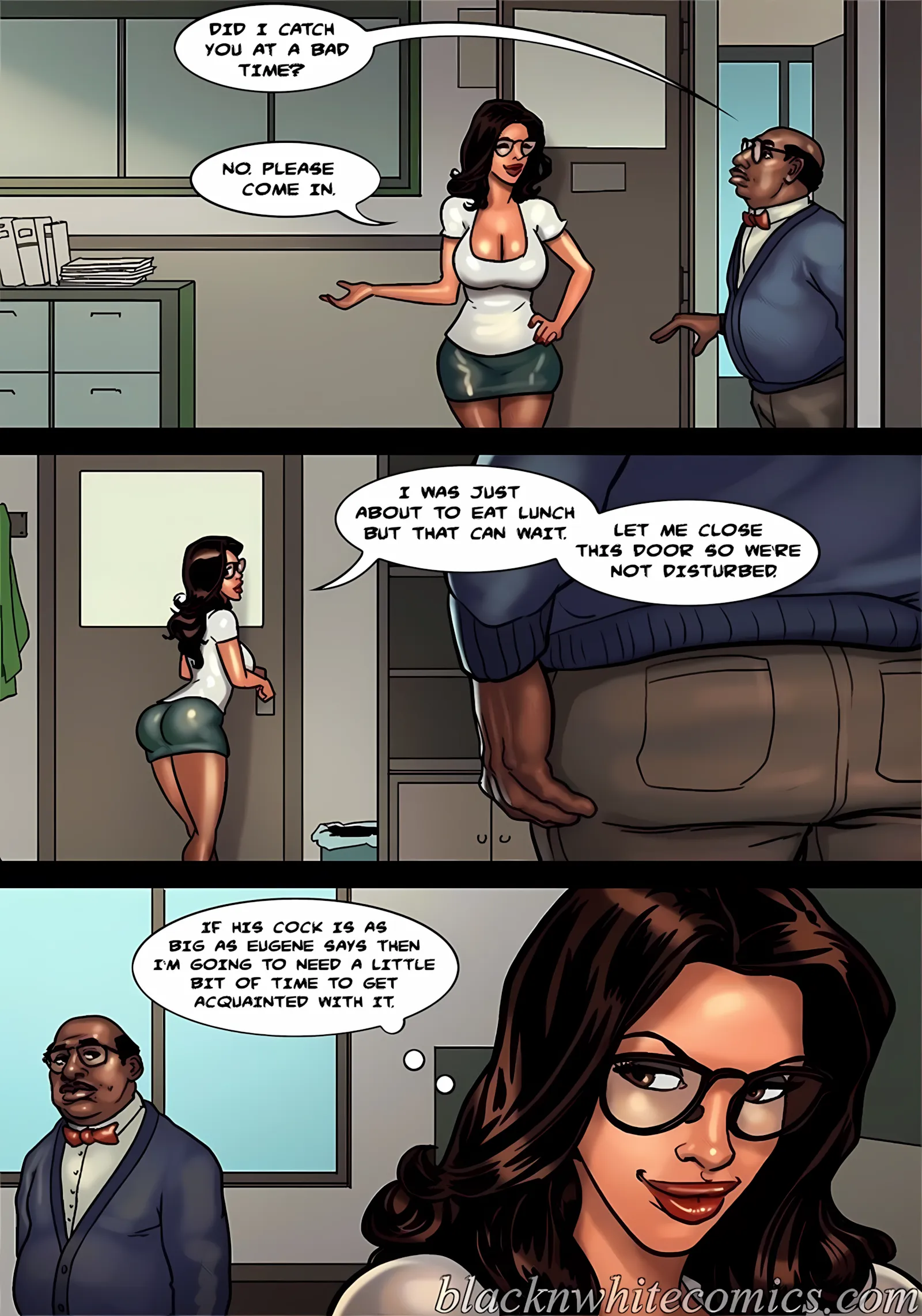 Detention [Yair] - 2 . Detention - Part 2 [BlackNWhiteComics] - Page 5