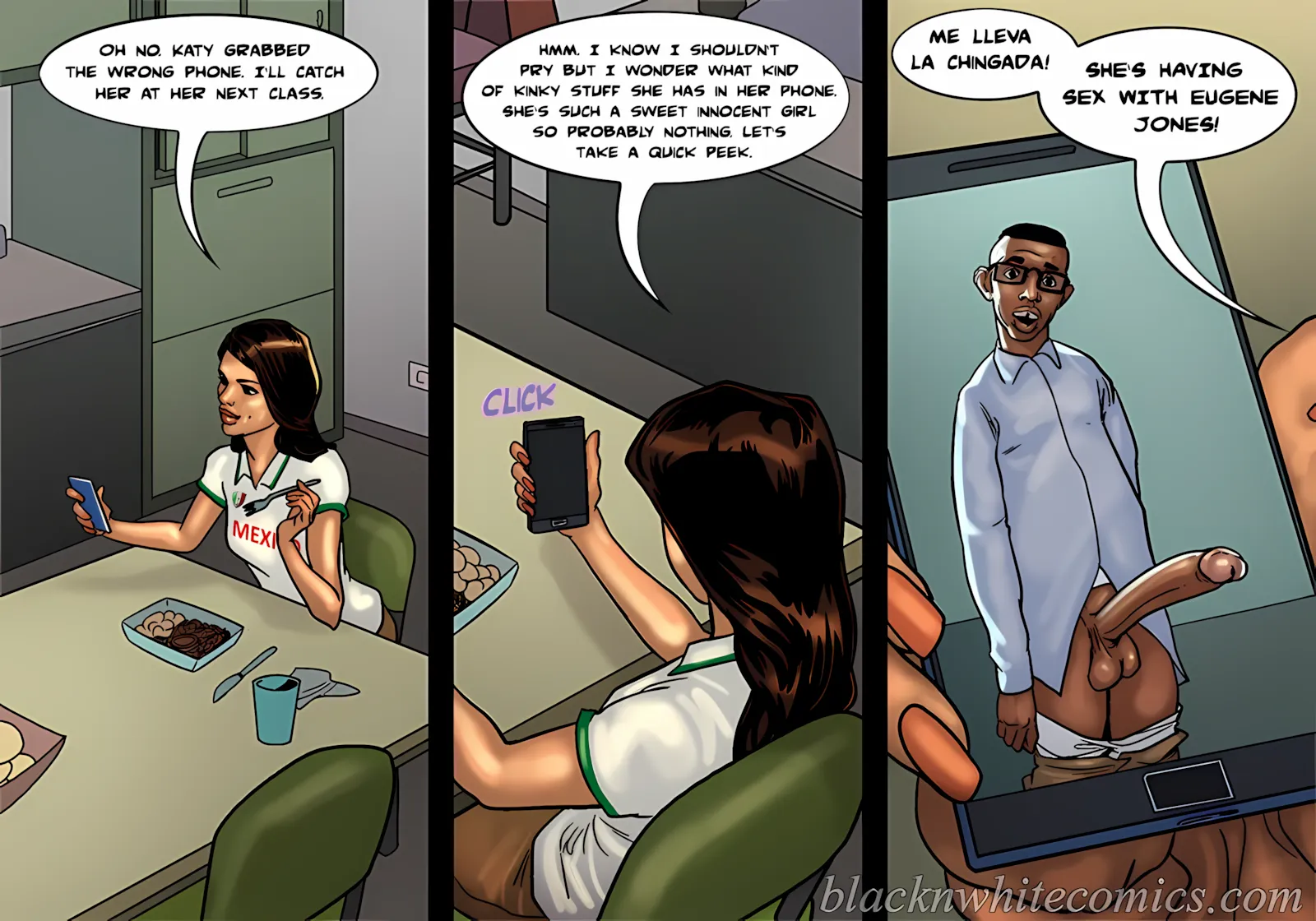 Detention [Yair] - 2 . Detention - Part 2 [BlackNWhiteComics] - Page 57