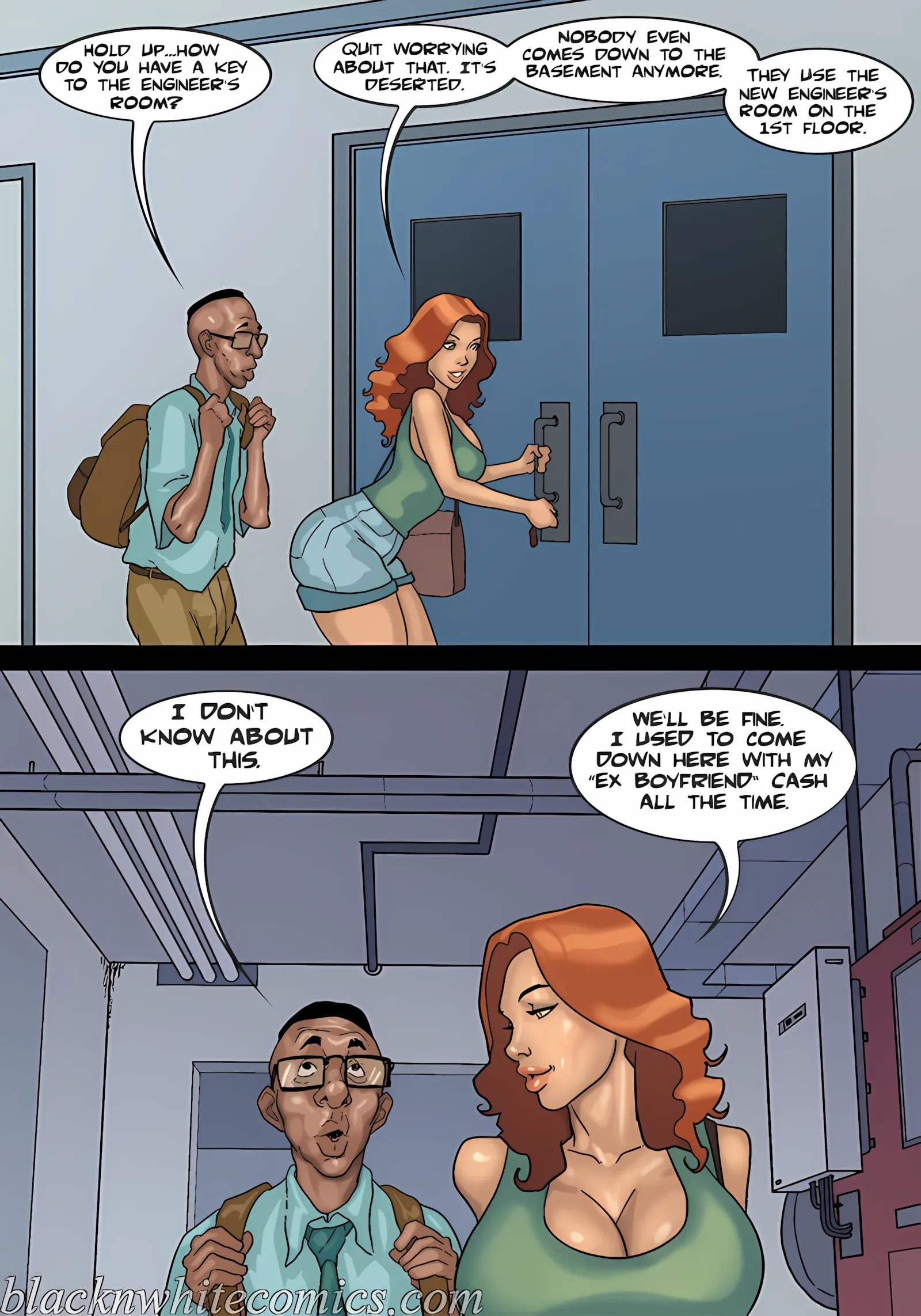 Detention [Yair] - 3 . Detention - Part 3 [BlackNWhiteComics] - Page 11