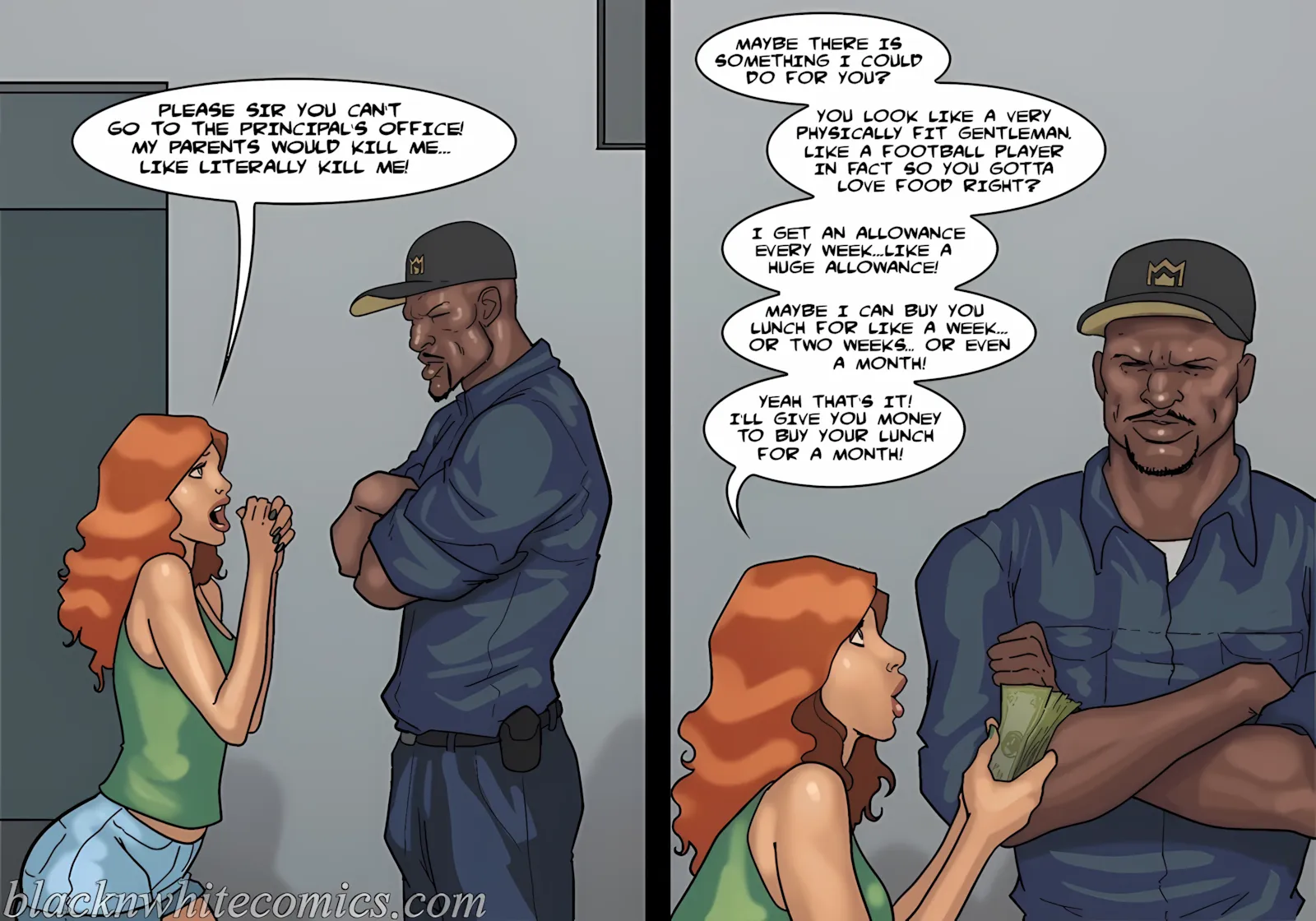 Detention [Yair] - 3 . Detention - Part 3 [BlackNWhiteComics] - Page 26