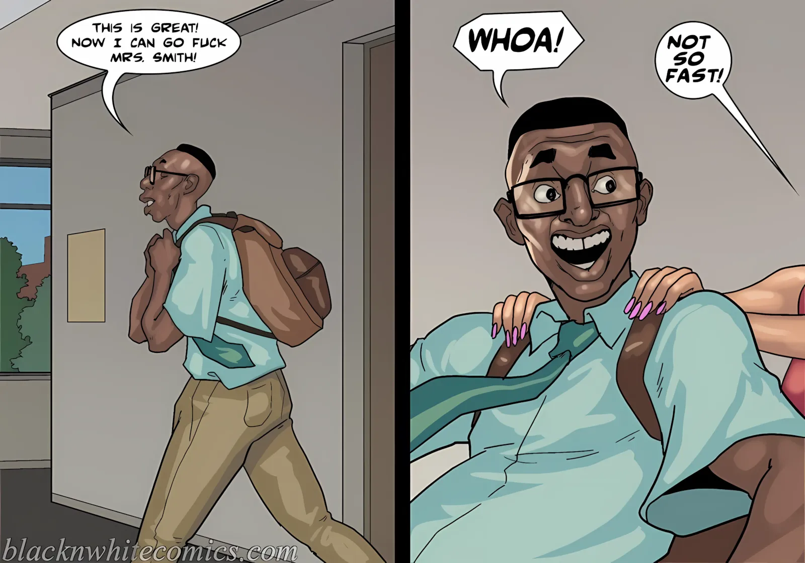 Detention [Yair] - 3 . Detention - Part 3 [BlackNWhiteComics] - Page 100