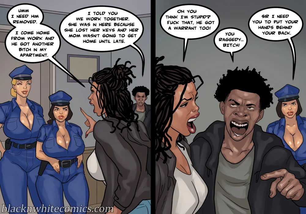 Detention [Yair] - 4 . Fuck 12 - Part 4 [BlackNWhiteComics] - Page 20