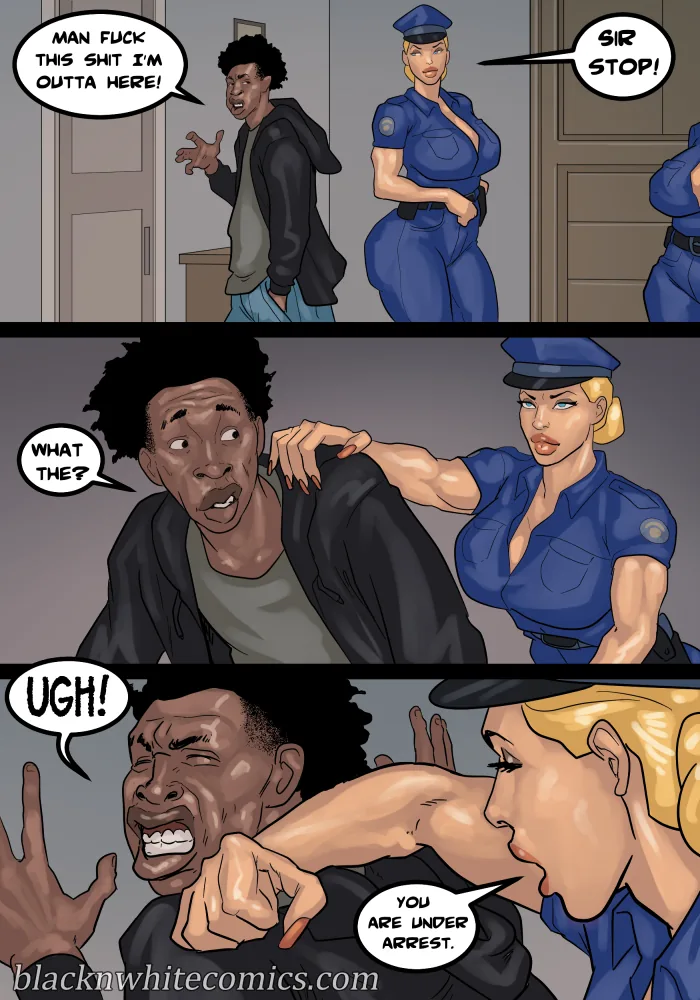 Detention [Yair] - 4 . Fuck 12 - Part 4 [BlackNWhiteComics] - Page 21