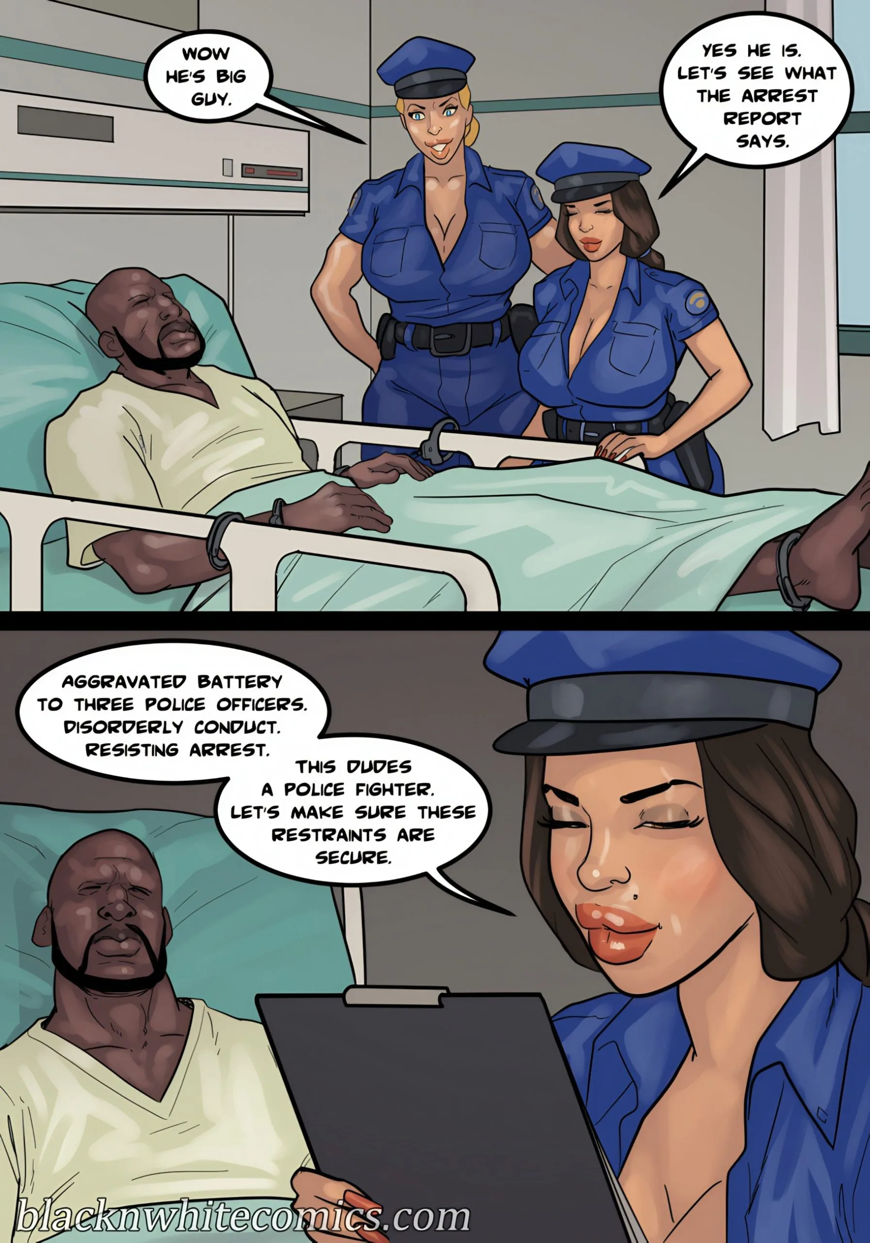 Detention [Yair] - 4 . Fuck 12 - Part 4 [BlackNWhiteComics] - Page 74