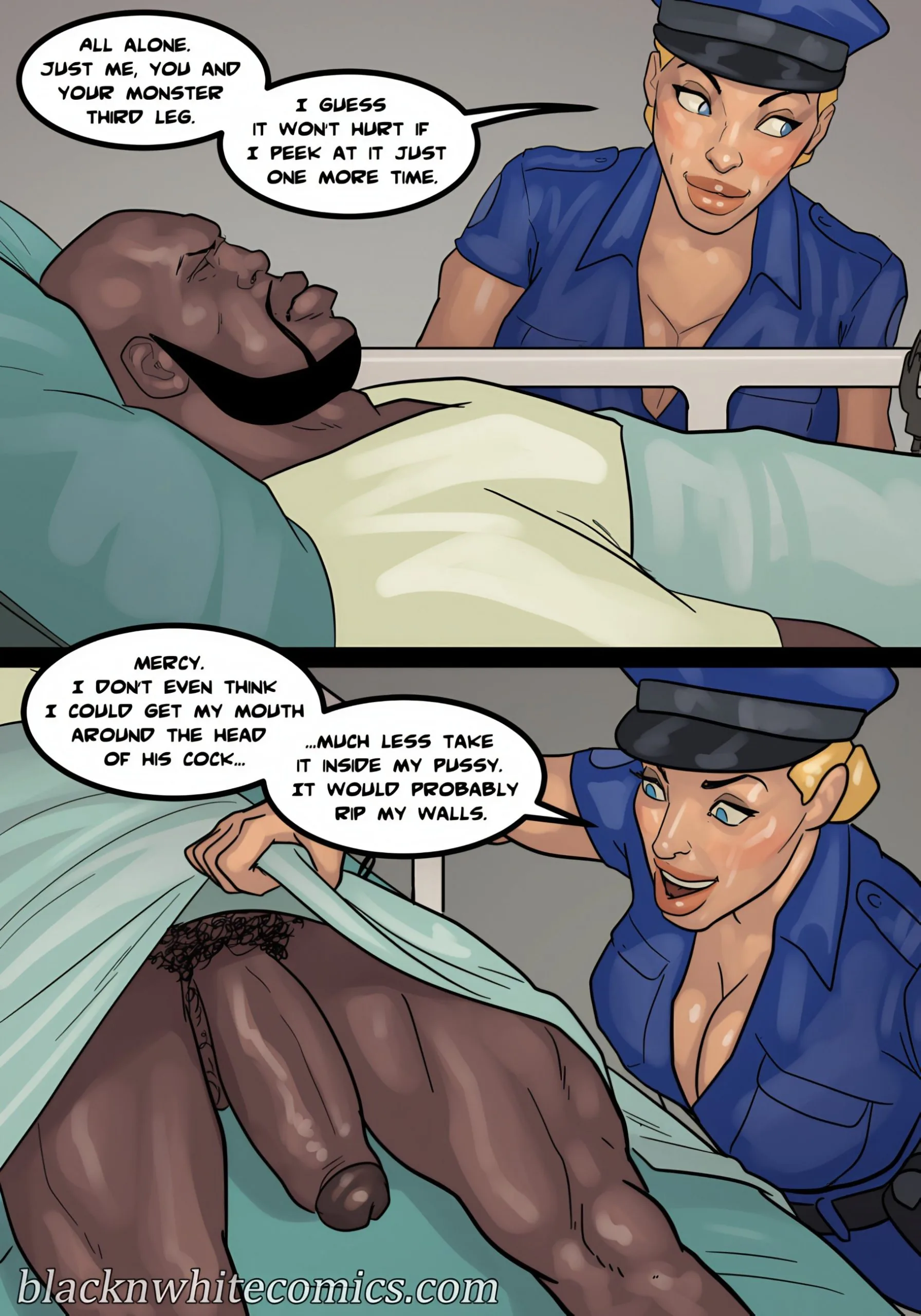 Detention [Yair] - 4 . Fuck 12 - Part 4 [BlackNWhiteComics] - Page 80