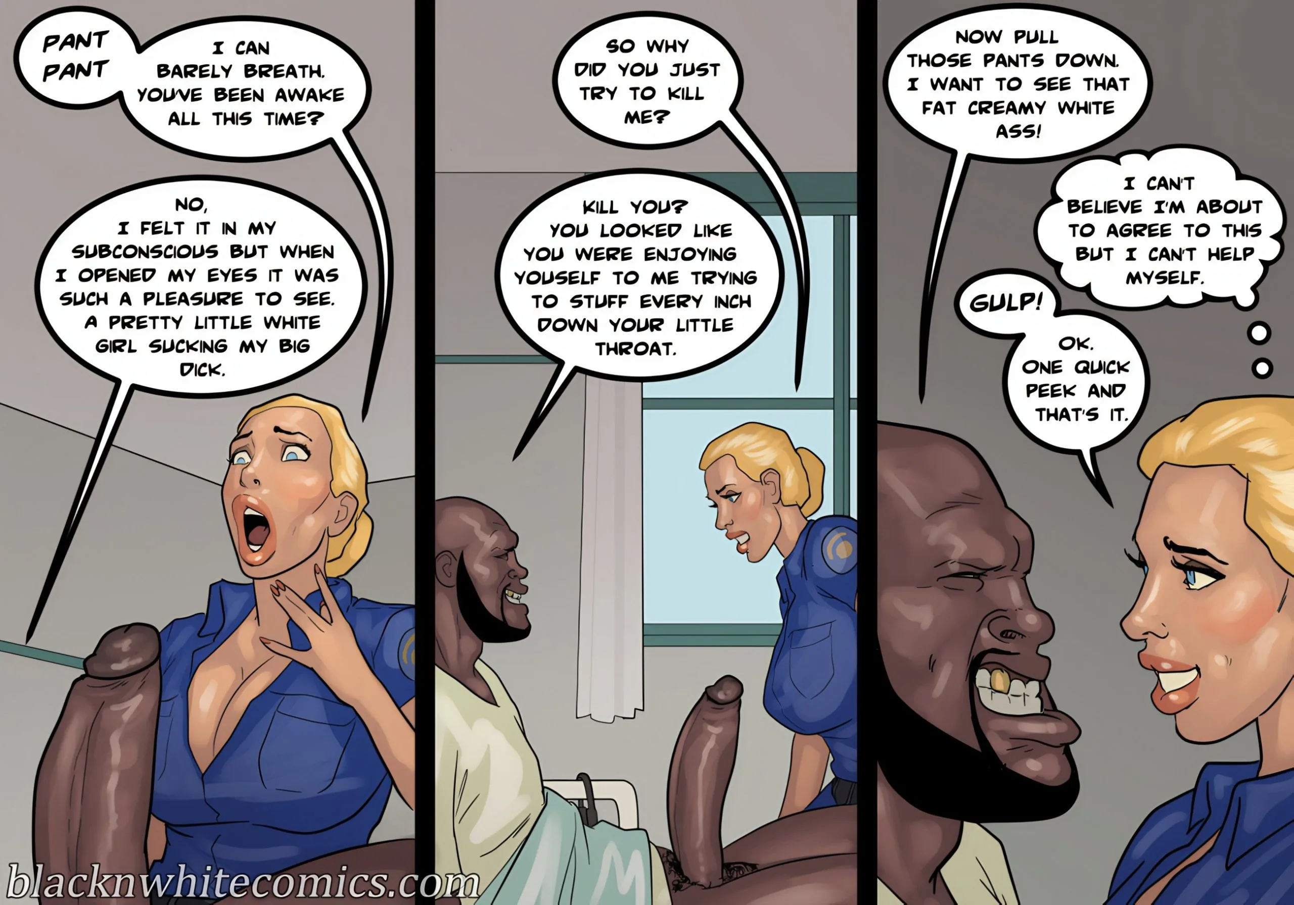 Detention [Yair] - 4 . Fuck 12 - Part 4 [BlackNWhiteComics] - Page 92
