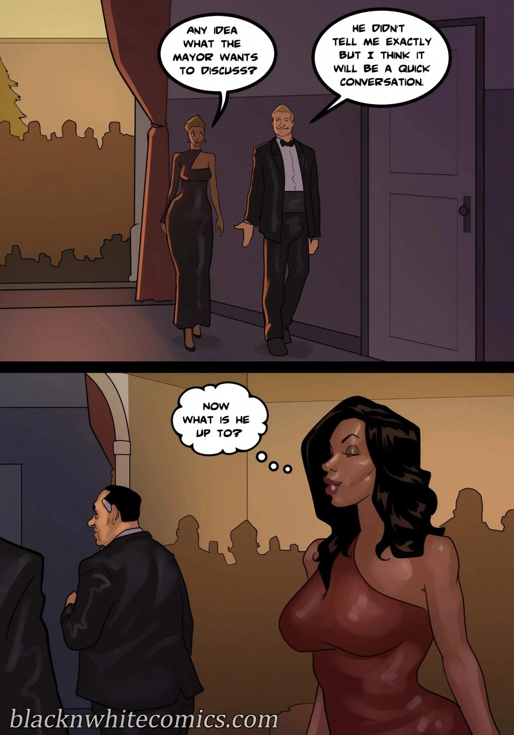 The Mayor [BlackNWhiteComics] - The Mayor Ch. 6 - Page 19
