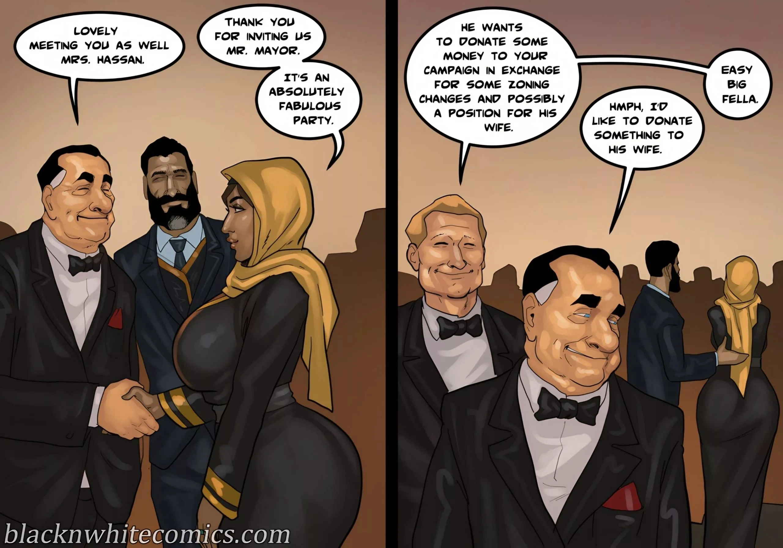 The Mayor [BlackNWhiteComics] - The Mayor Ch. 6 - Page 60