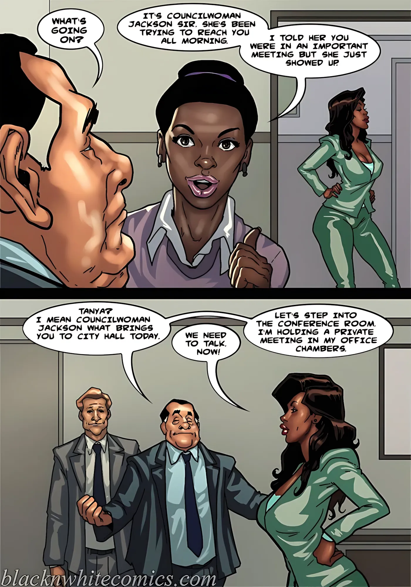 The Mayor [BlackNWhiteComics] - The Mayor 3 - Page 104