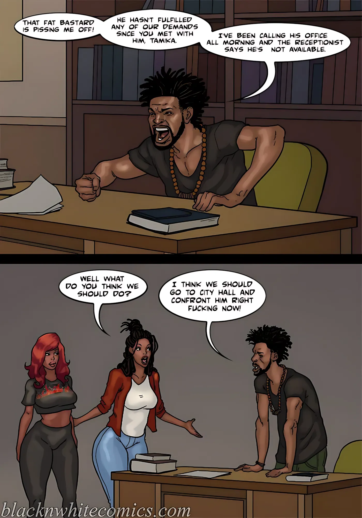 The Mayor [BlackNWhiteComics] - The Mayor 4 - Page 2