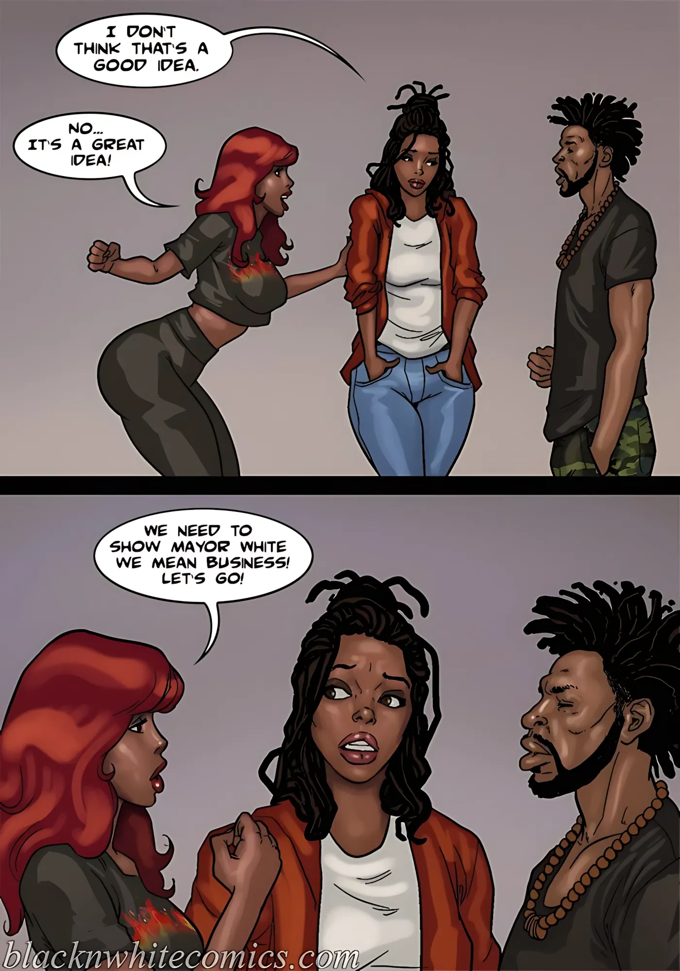 The Mayor [BlackNWhiteComics] - The Mayor 4 - Page 3