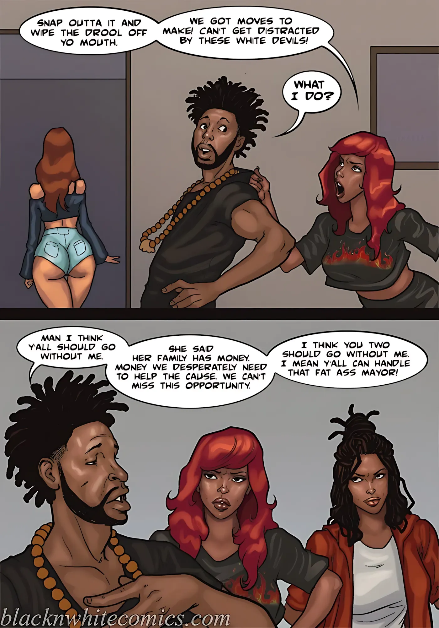 The Mayor [BlackNWhiteComics] - The Mayor 4 - Page 6