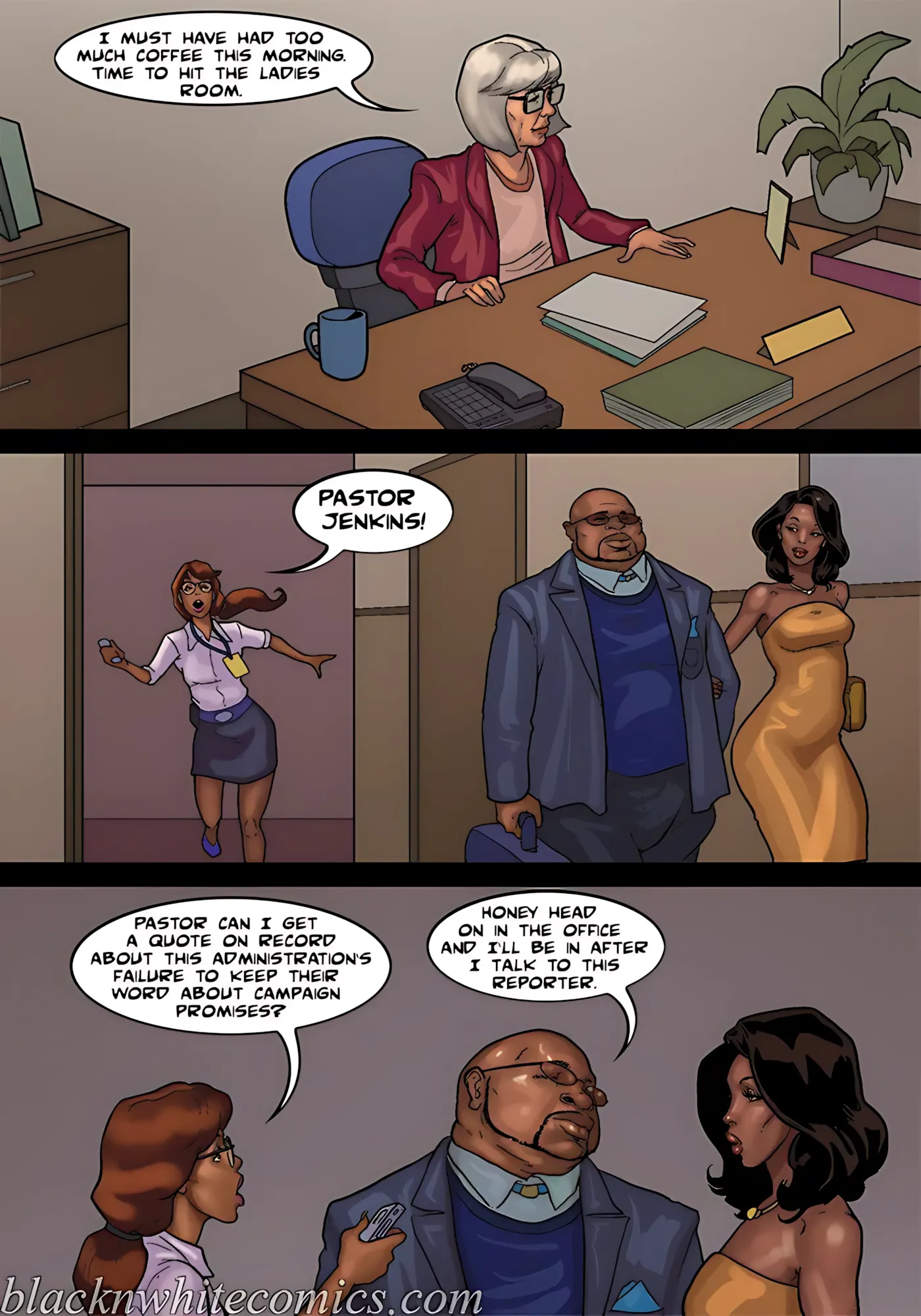 The Mayor [BlackNWhiteComics] - The Mayor 4 - Page 12