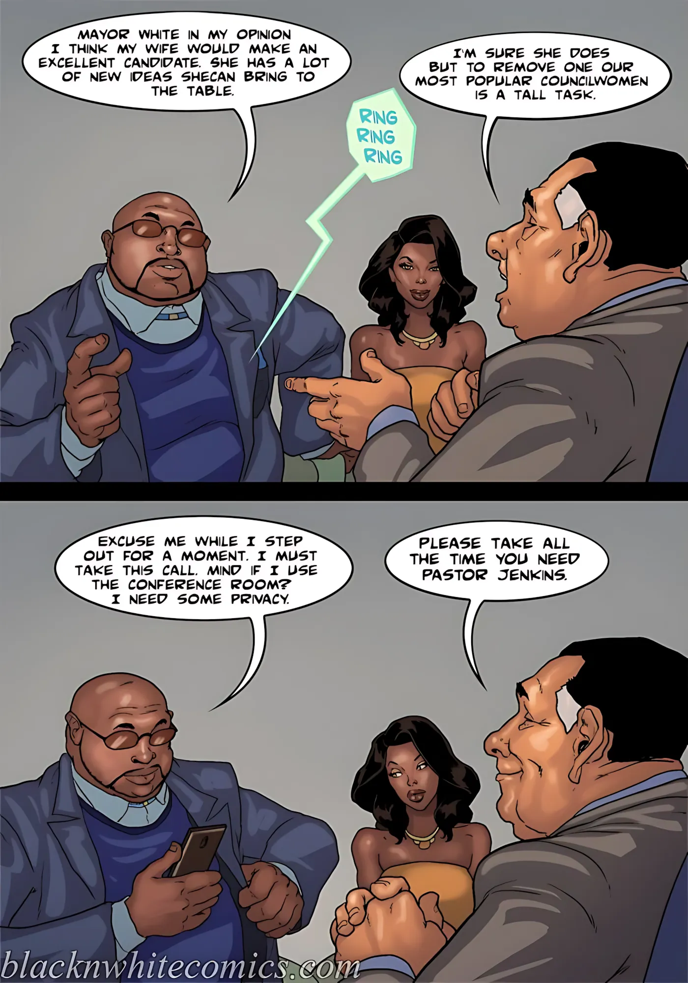 The Mayor [BlackNWhiteComics] - The Mayor 4 - Page 23