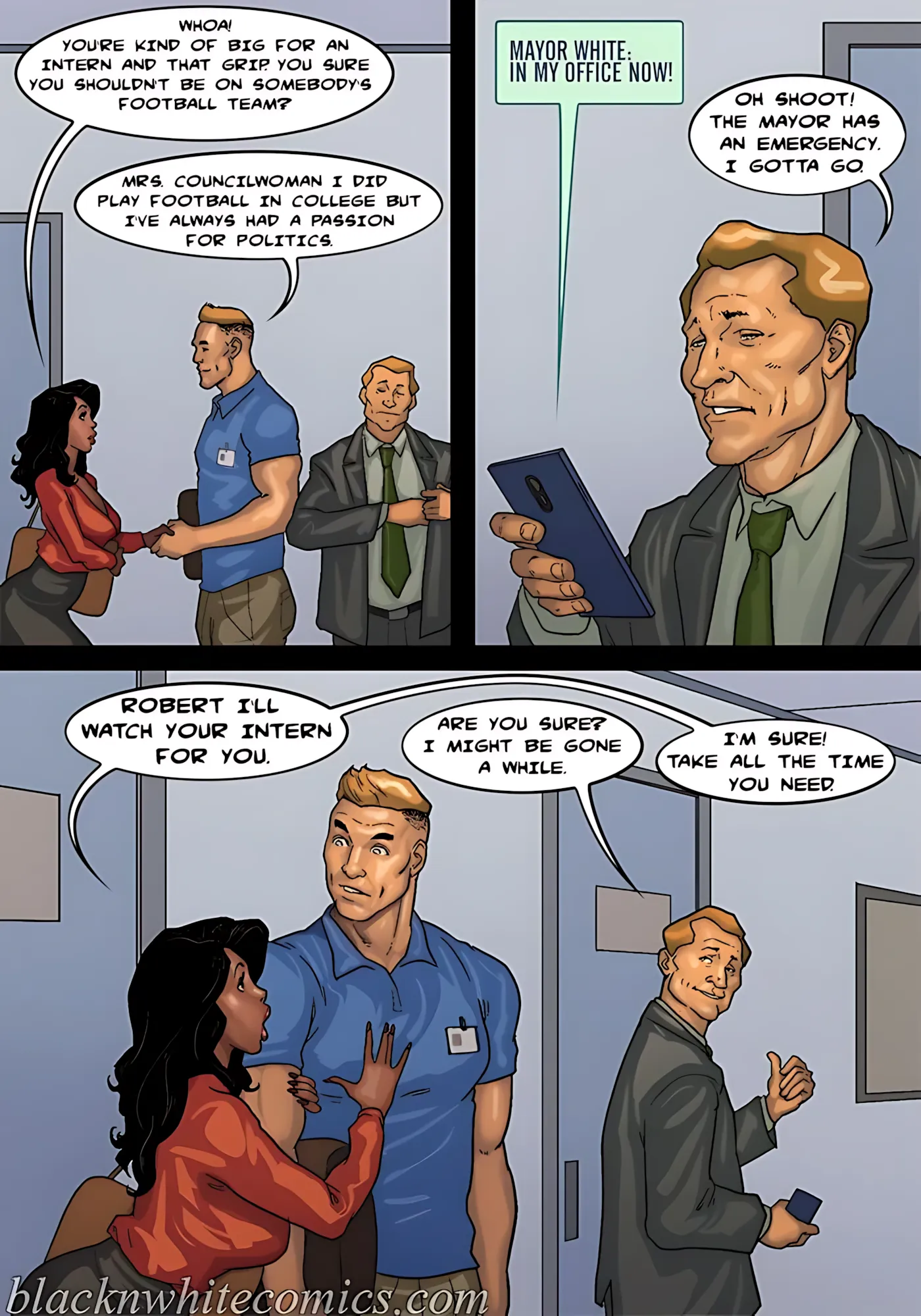 The Mayor [BlackNWhiteComics] - The Mayor 4 - Page 32