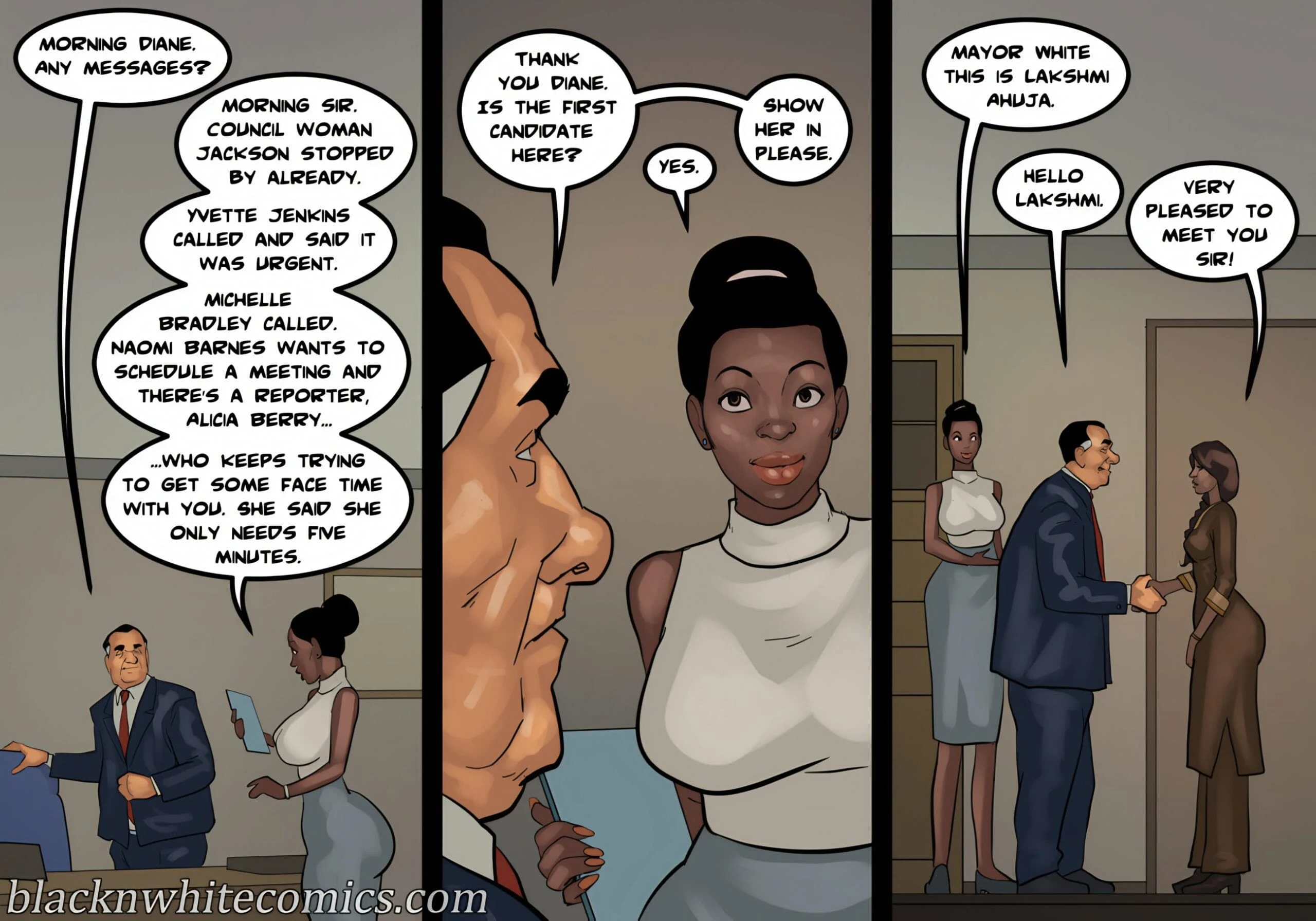 The Mayor [BlackNWhiteComics] - The Mayor 5 - Page 85
