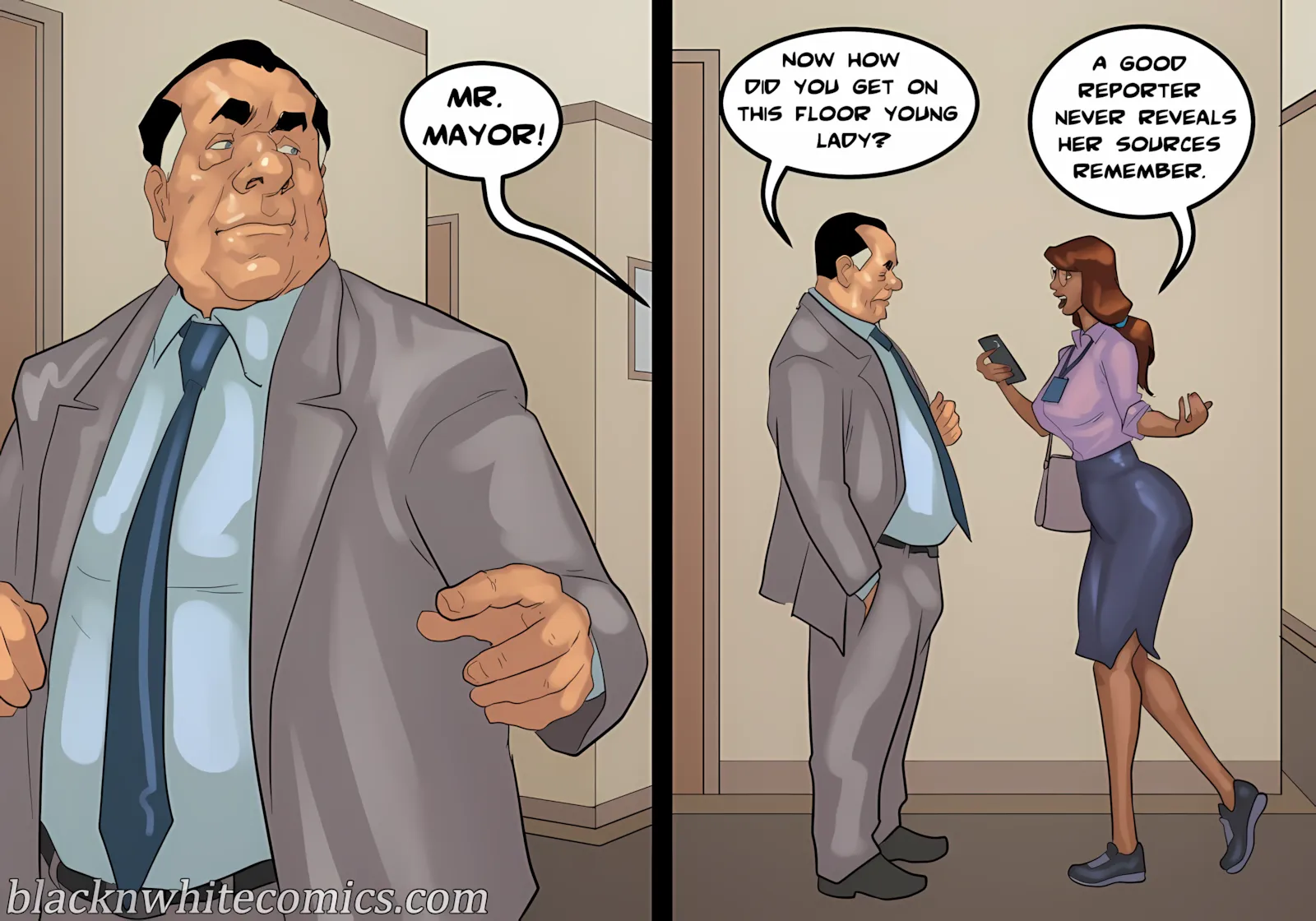 The Mayor [BlackNWhiteComics] - The Mayor 5 - Page 45