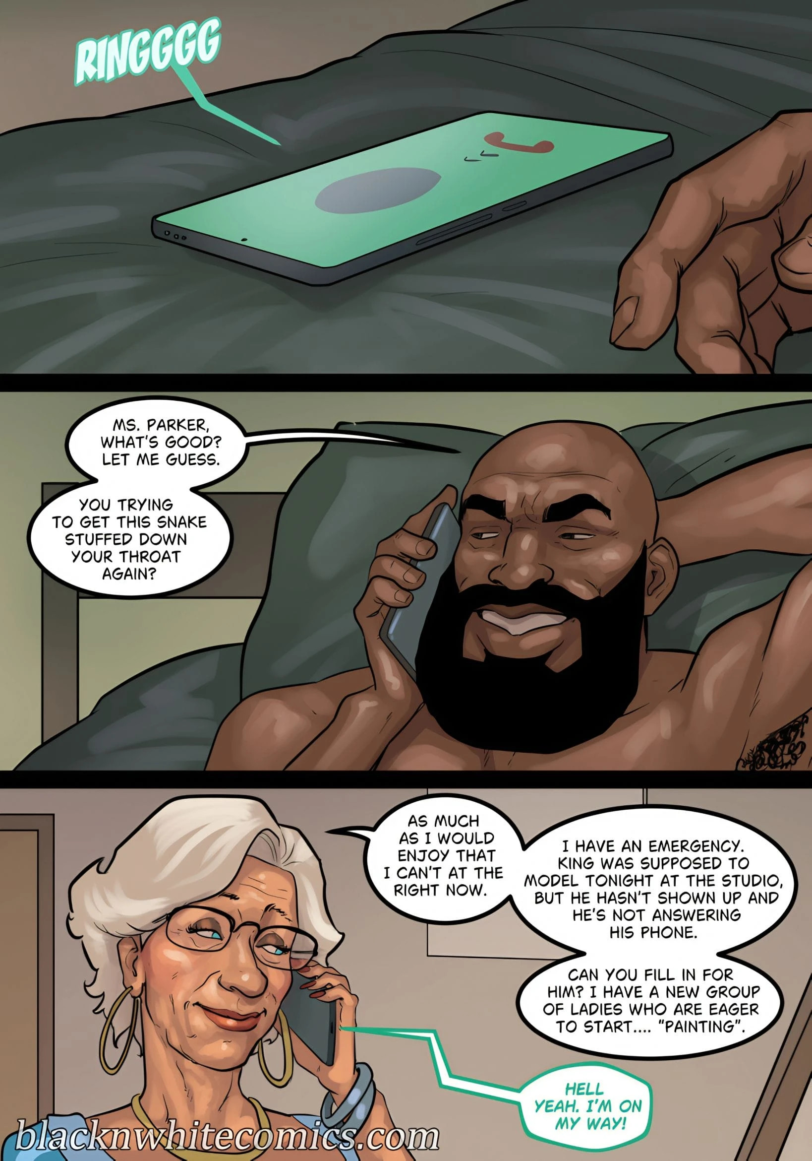 Art Class [BlackNWhiteComics] - Art Class Part 3 - Page 3