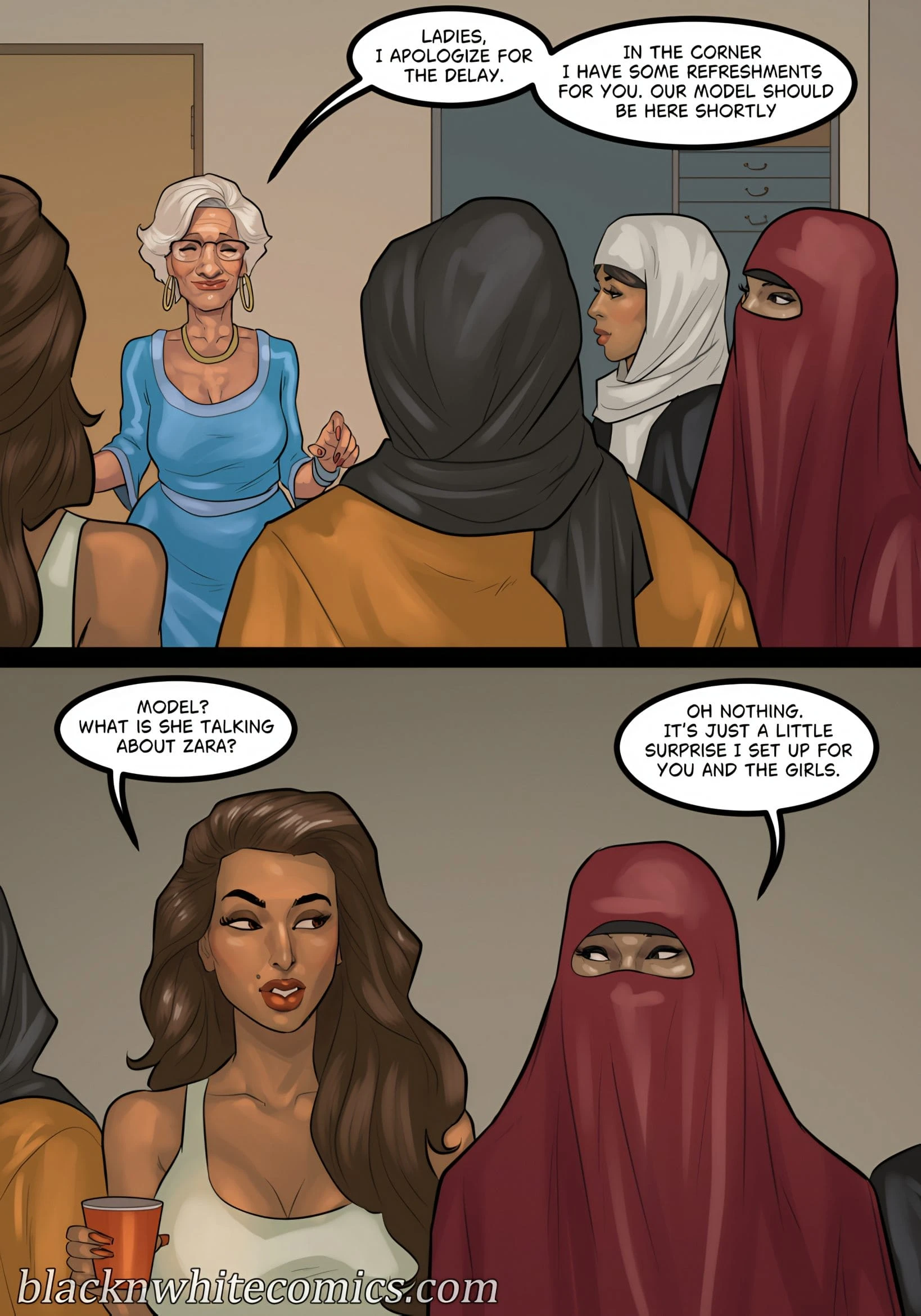 Art Class [BlackNWhiteComics] - Art Class Part 3 - Page 4