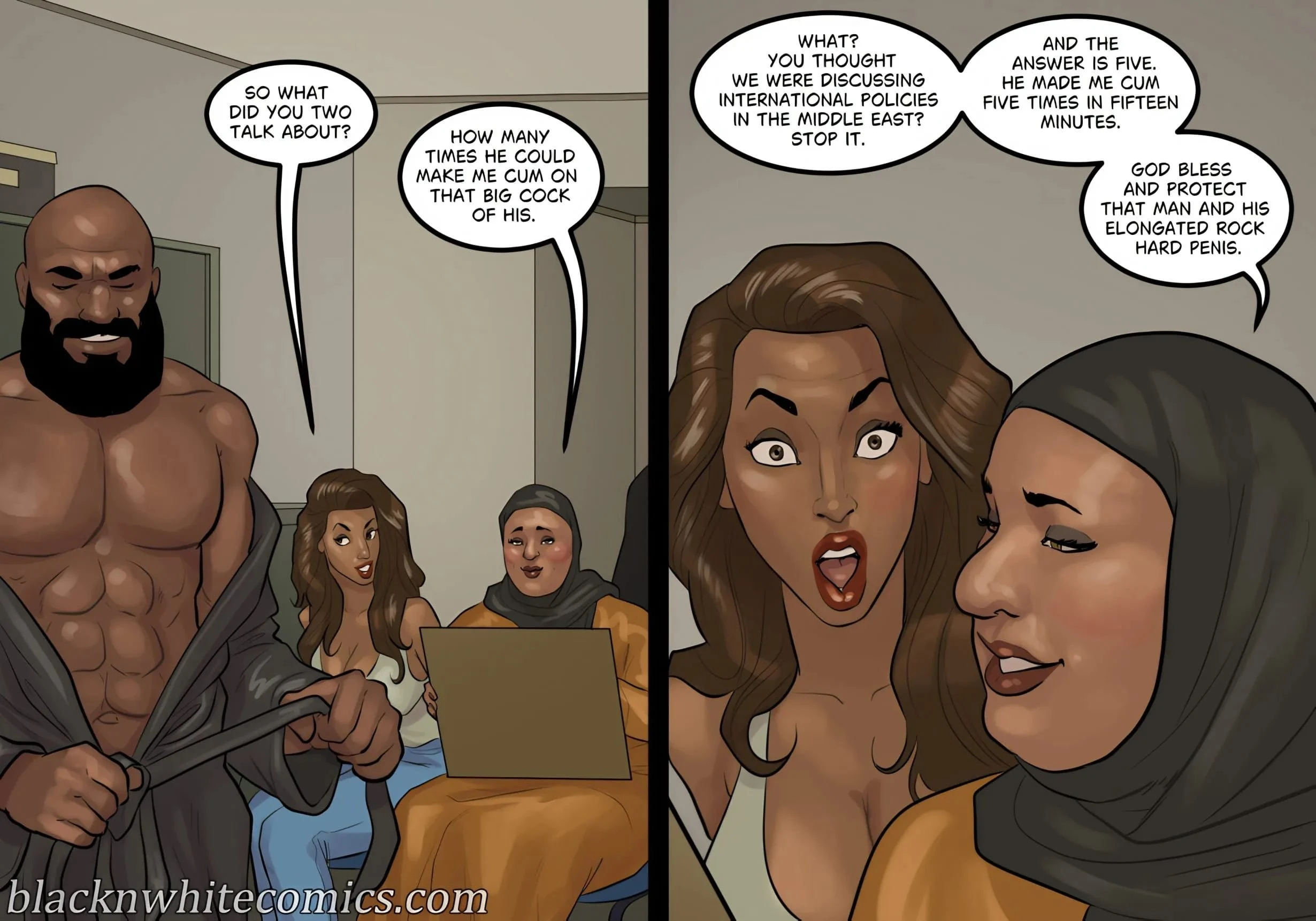 Art Class [BlackNWhiteComics] - Art Class Part 3 - Page 47