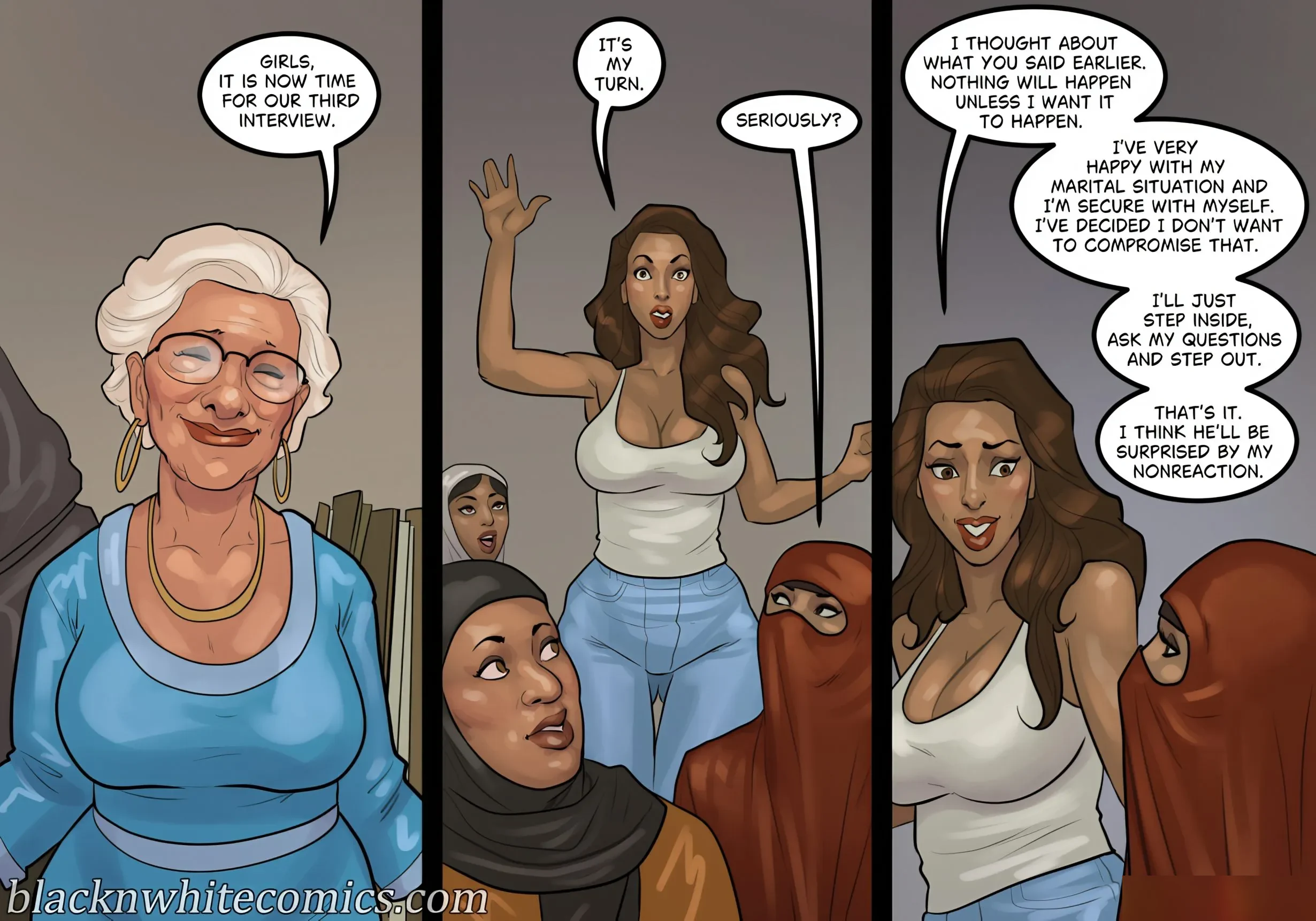 Art Class [BlackNWhiteComics] - Art Class Part 3 - Page 51