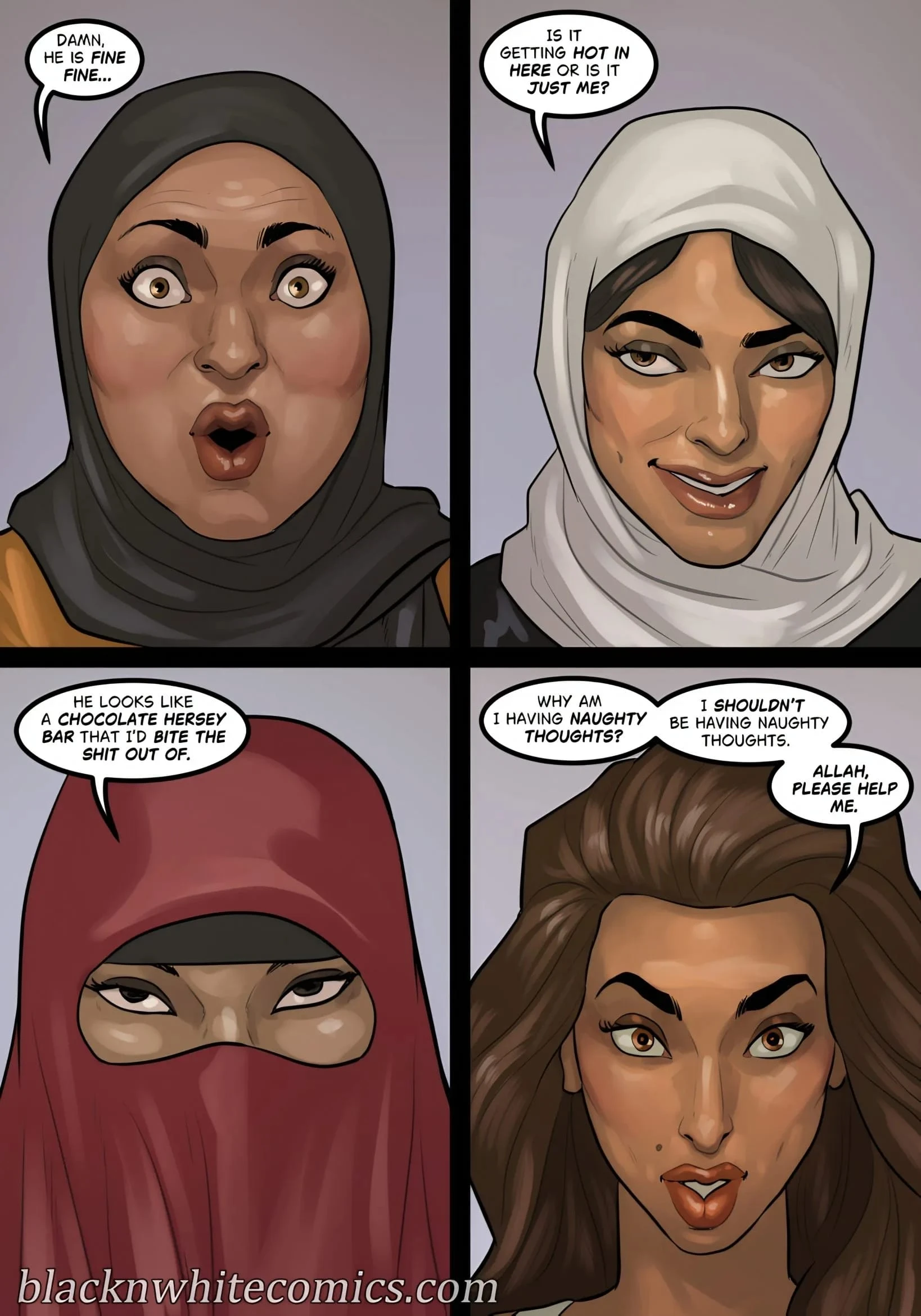 Art Class [BlackNWhiteComics] - Art Class Part 3 - Page 6