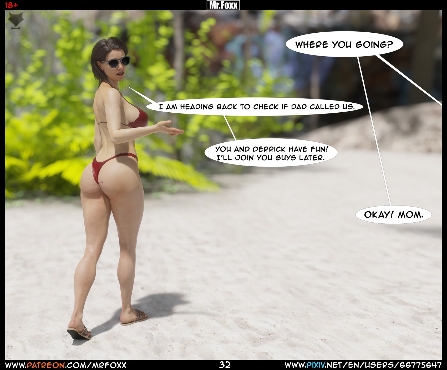 Mr.foxx mom's affair