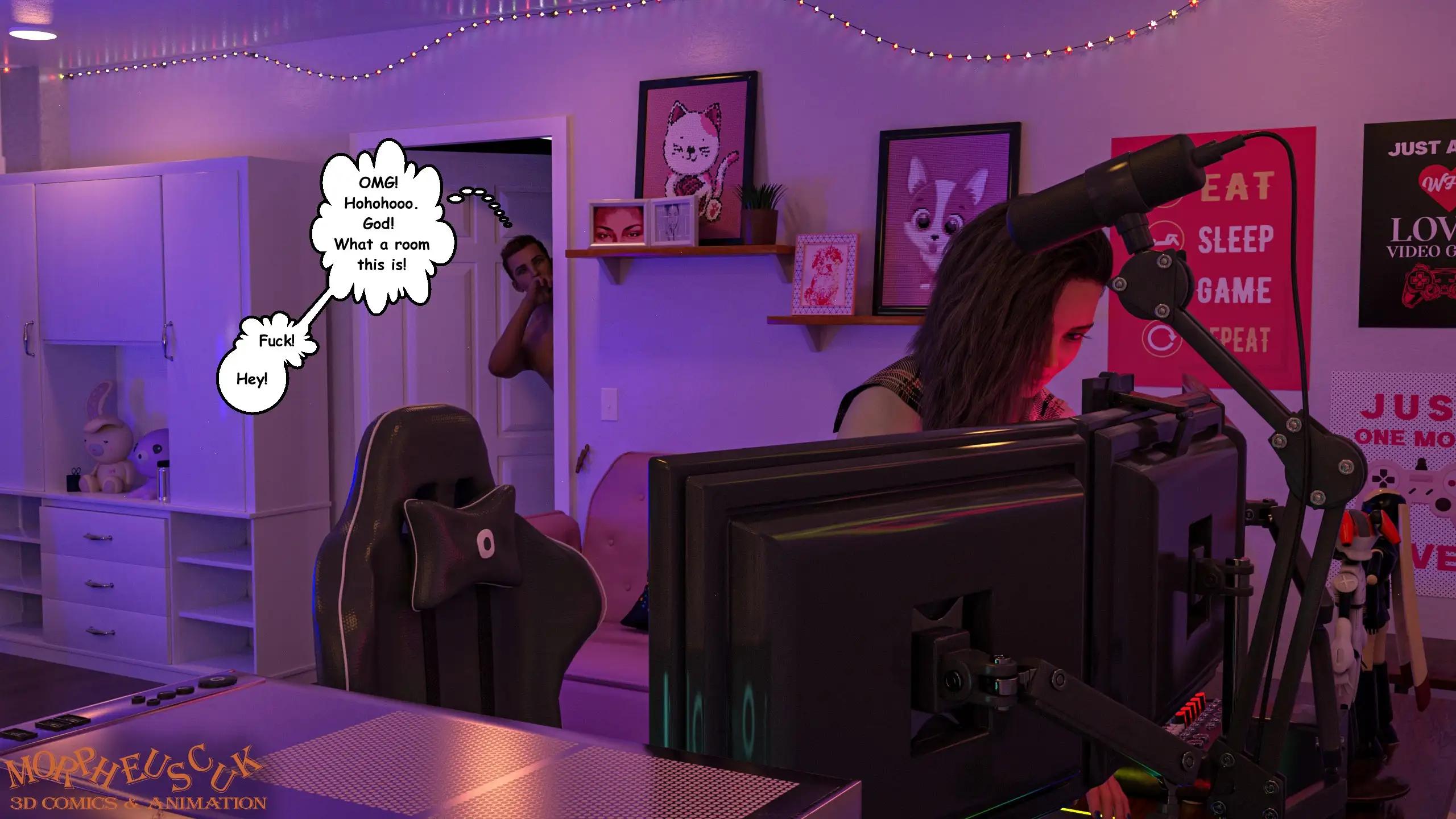 Neighbors [Morpheuscuk] - 4 . Neighbors - Chapter 4 [Morpheuscuk] - Page 38