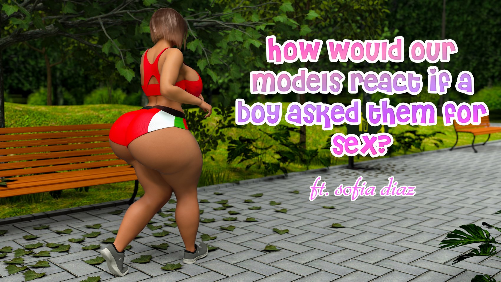 Wanna Fuck – Sofia Diaz [Kakiharad] – Wanna Fuck – Sofia Diaz | 3D Adult Porn Comics