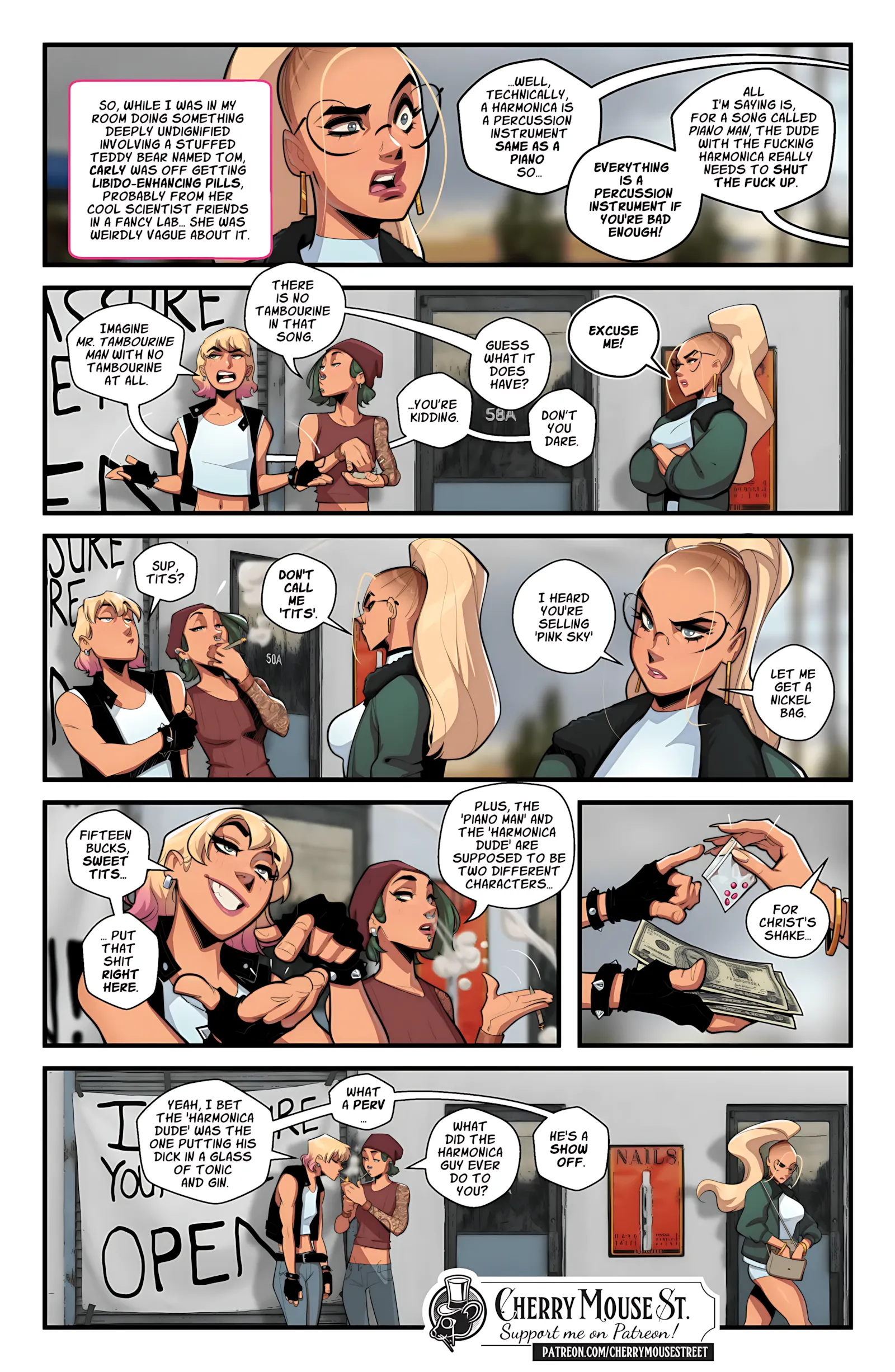 Fanny – Bad Cheerleader [Cherry Mouse Street] - Fanny - Bad Girlfriend 3 - Page 14