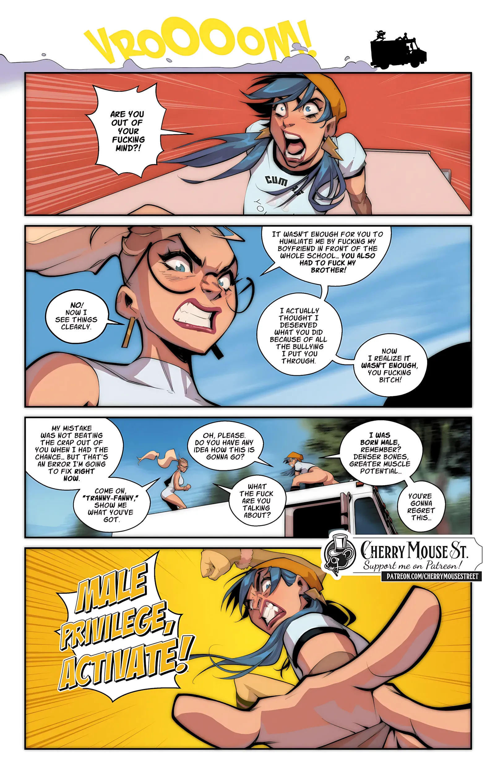 Fanny – Bad Cheerleader [Cherry Mouse Street] - Fanny - Bad Girlfriend 3 - Page 25