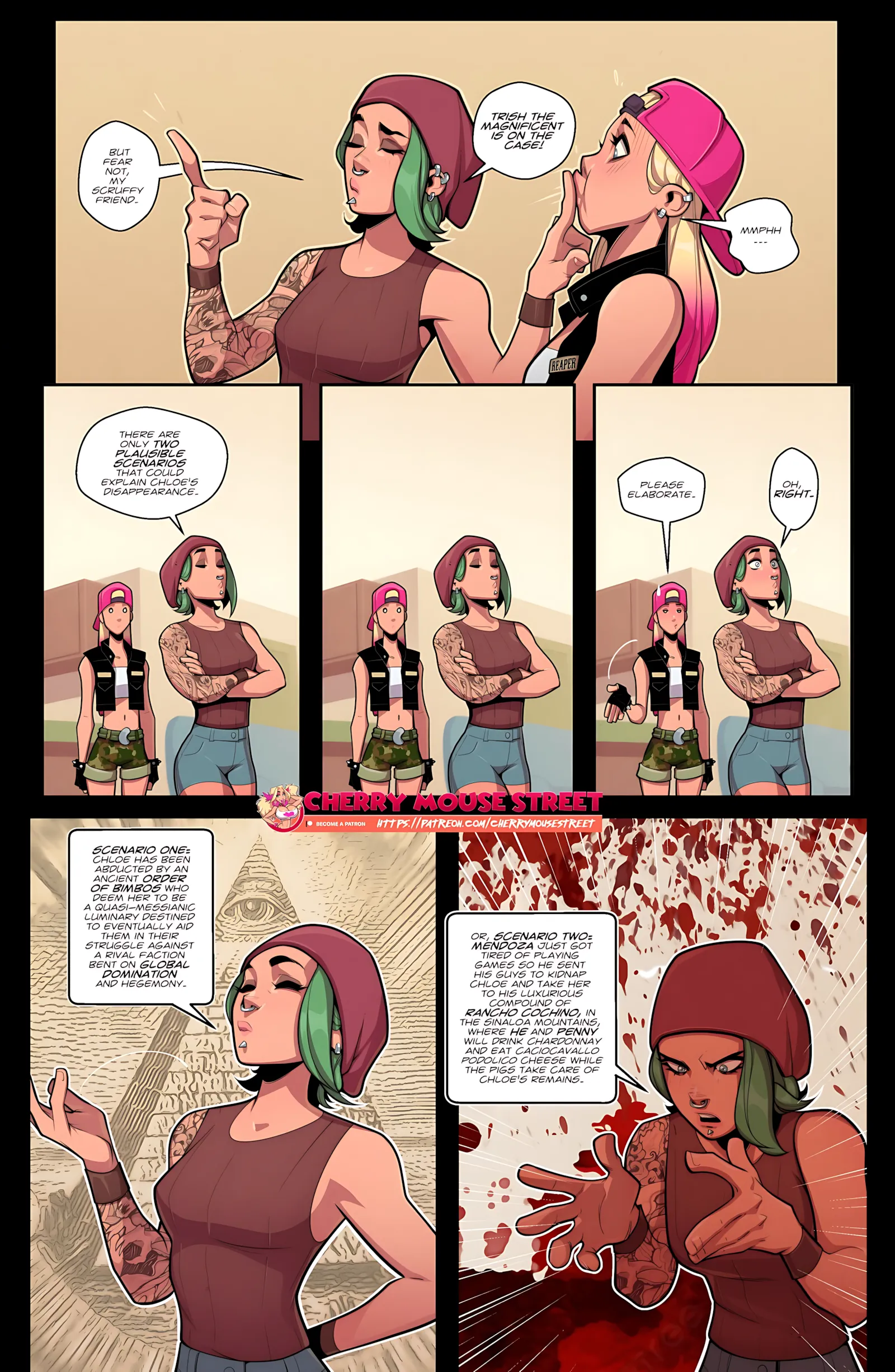 Chloe’s Rough Night [Cherry Mouse Street] - 3. Chloe & Amber: Second Coming - Page 20