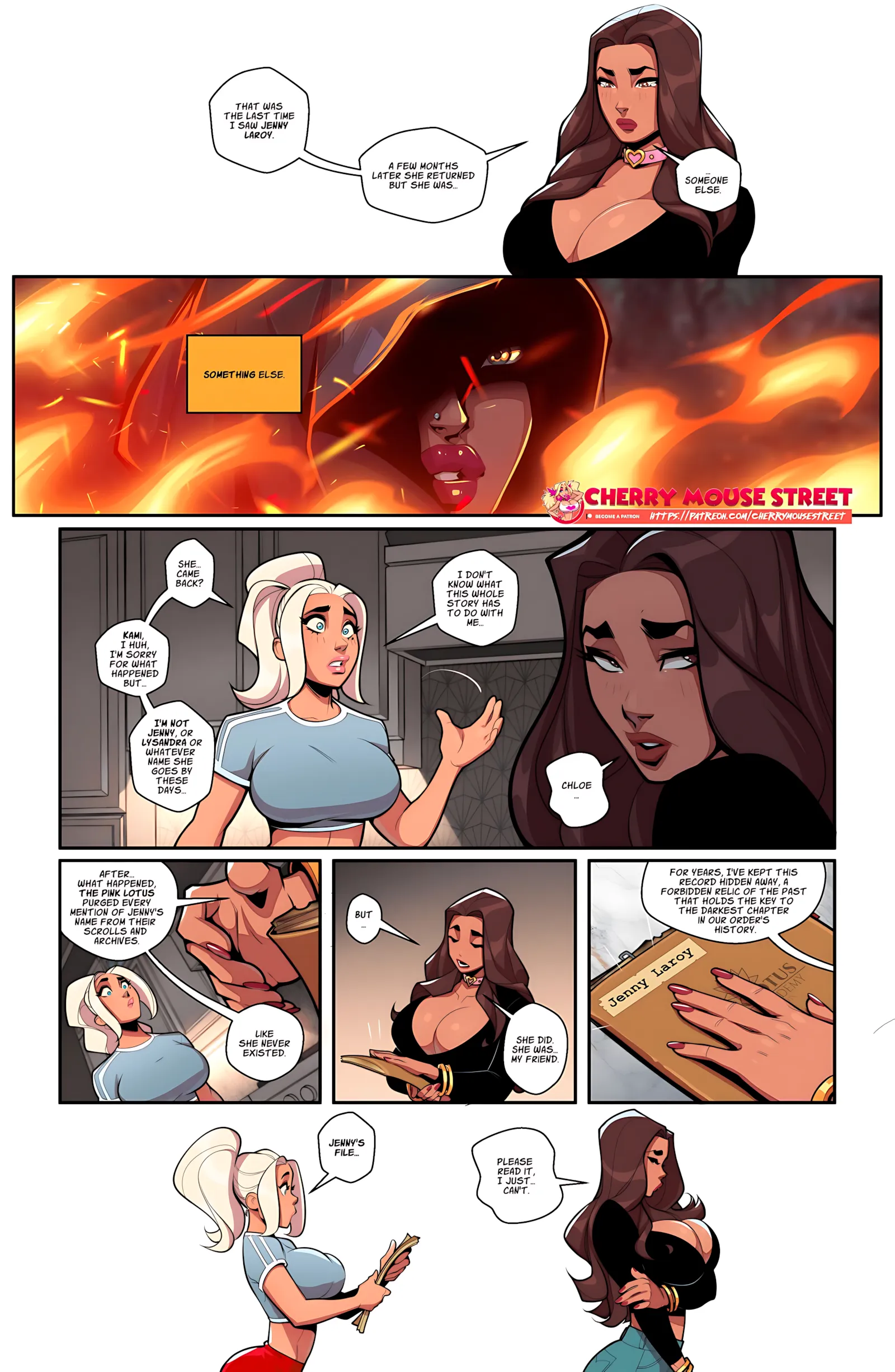 Chloe’s Rough Night [Cherry Mouse Street] - 2. Chloe & Amber: The Tragedy of Jenny Laroy - Page 17