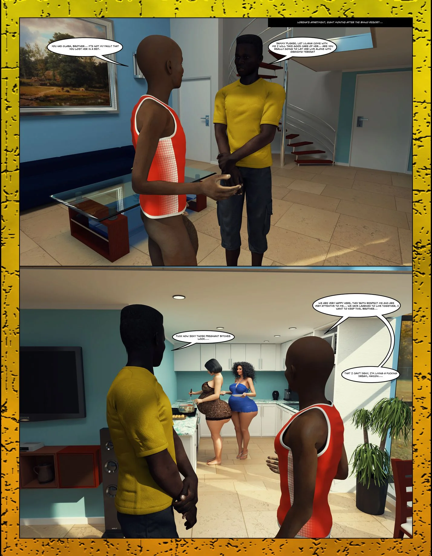 Black Takeover [Moiarte3D] - 8 . Black Takeover - Game Over - Ch.008 - Page 38