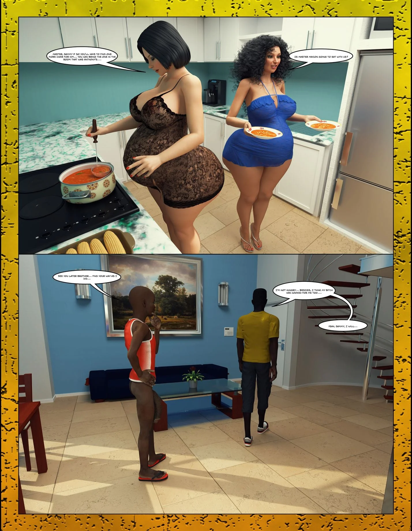 Black Takeover [Moiarte3D] - 8 . Black Takeover - Game Over - Ch.008 - Page 39