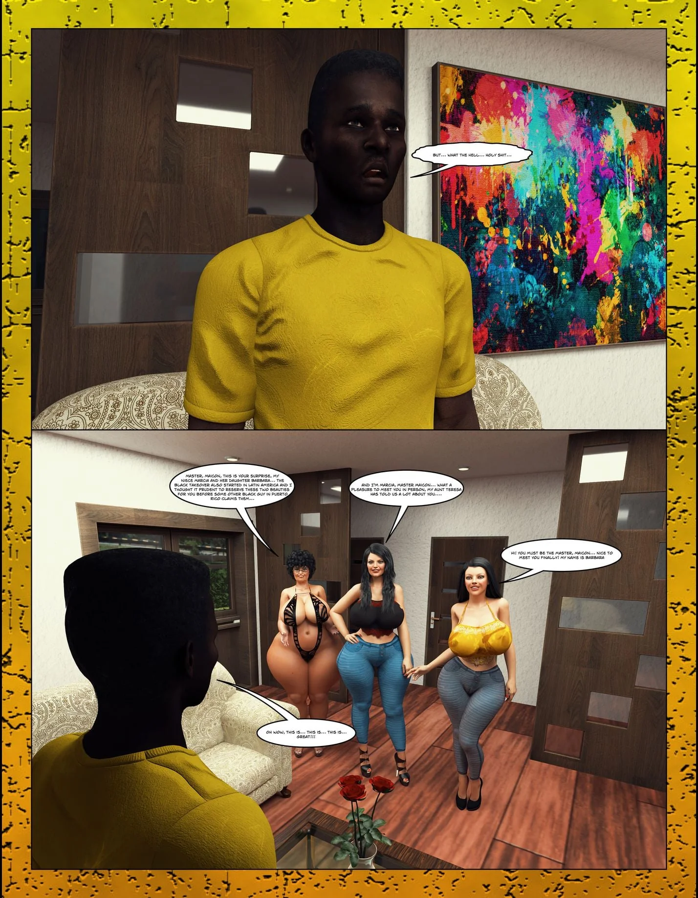 Black Takeover [Moiarte3D] - 8 . Black Takeover - Game Over - Ch.008 - Page 42