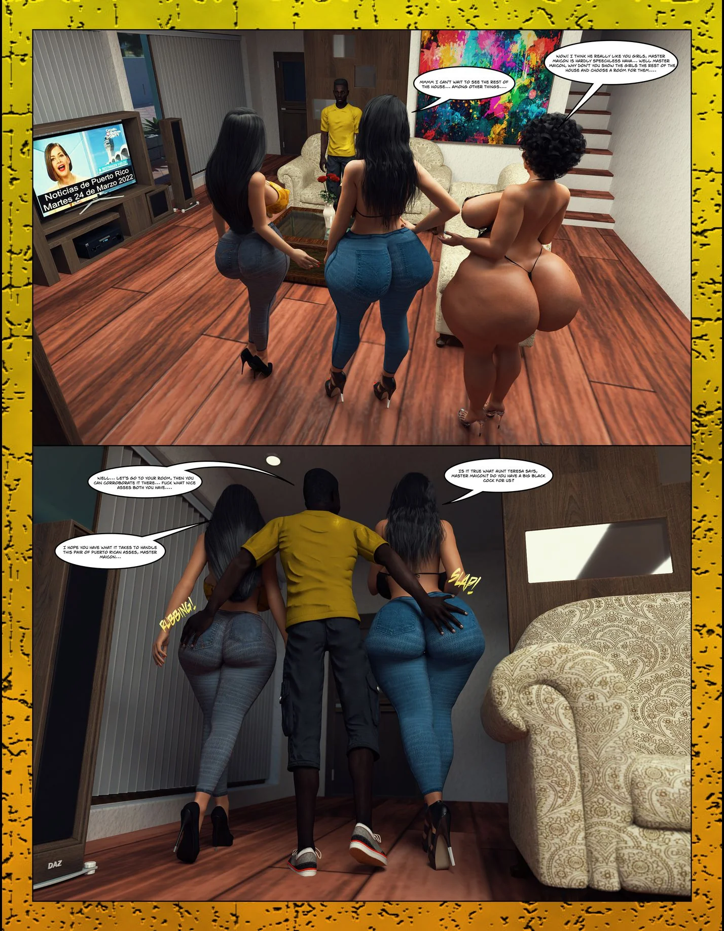 Black Takeover [Moiarte3D] - 8 . Black Takeover - Game Over - Ch.008 - Page 43