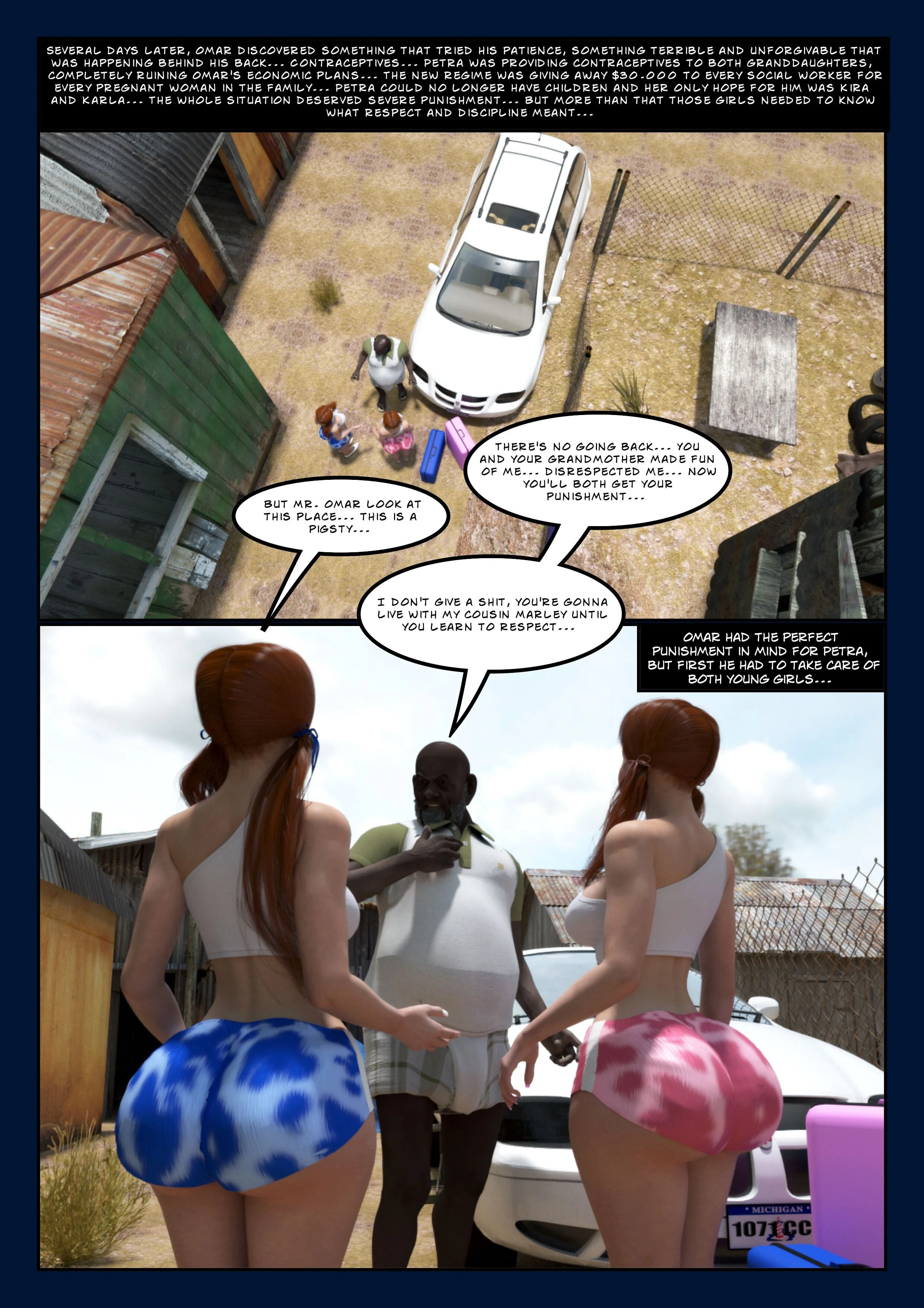 Black Takeover [Moiarte3D] - 5 . Black Takeover - Ch.005 - Page 34