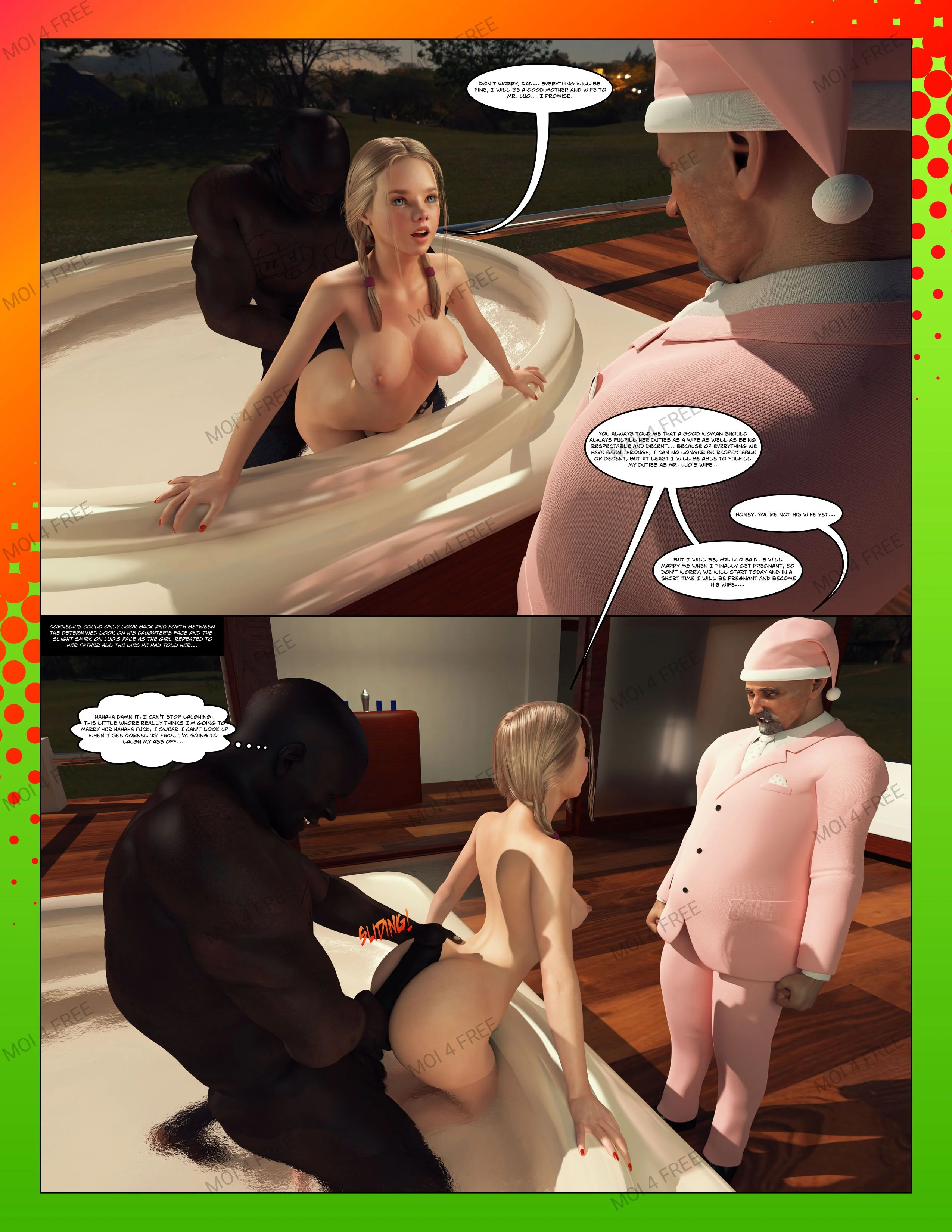 Cuckold in Africa [Moiarte3D] - Cuckold in Africa 11 - Page 39