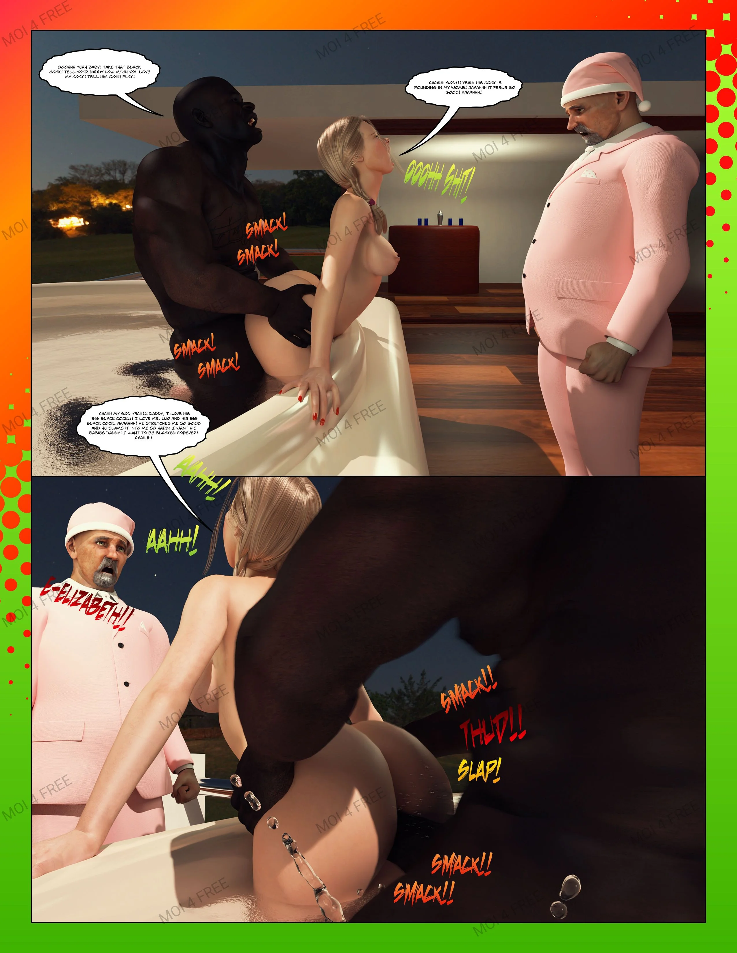 Cuckold in Africa [Moiarte3D] - Cuckold in Africa 11 - Page 41