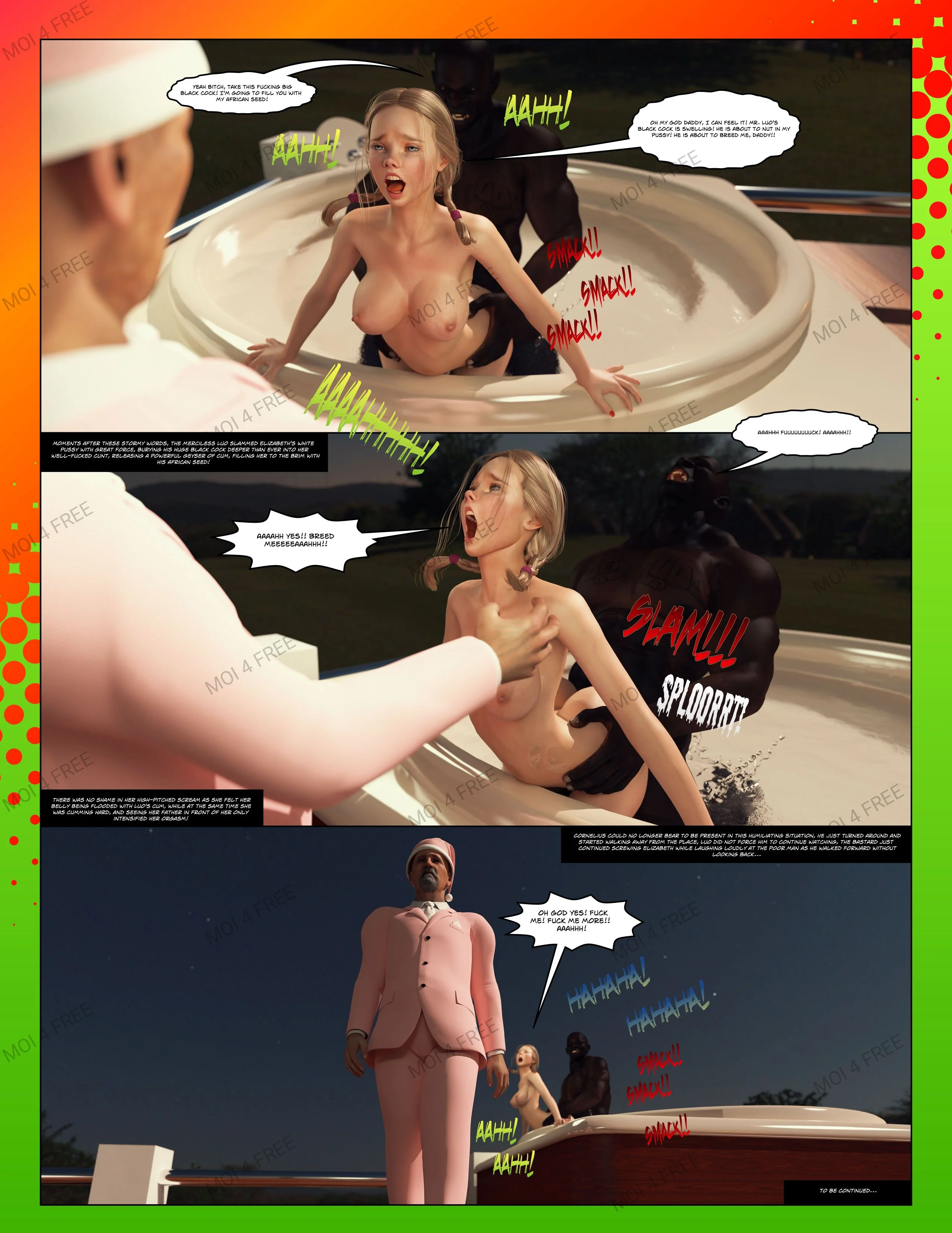 Cuckold in Africa [Moiarte3D] - Cuckold in Africa 11 - Page 42