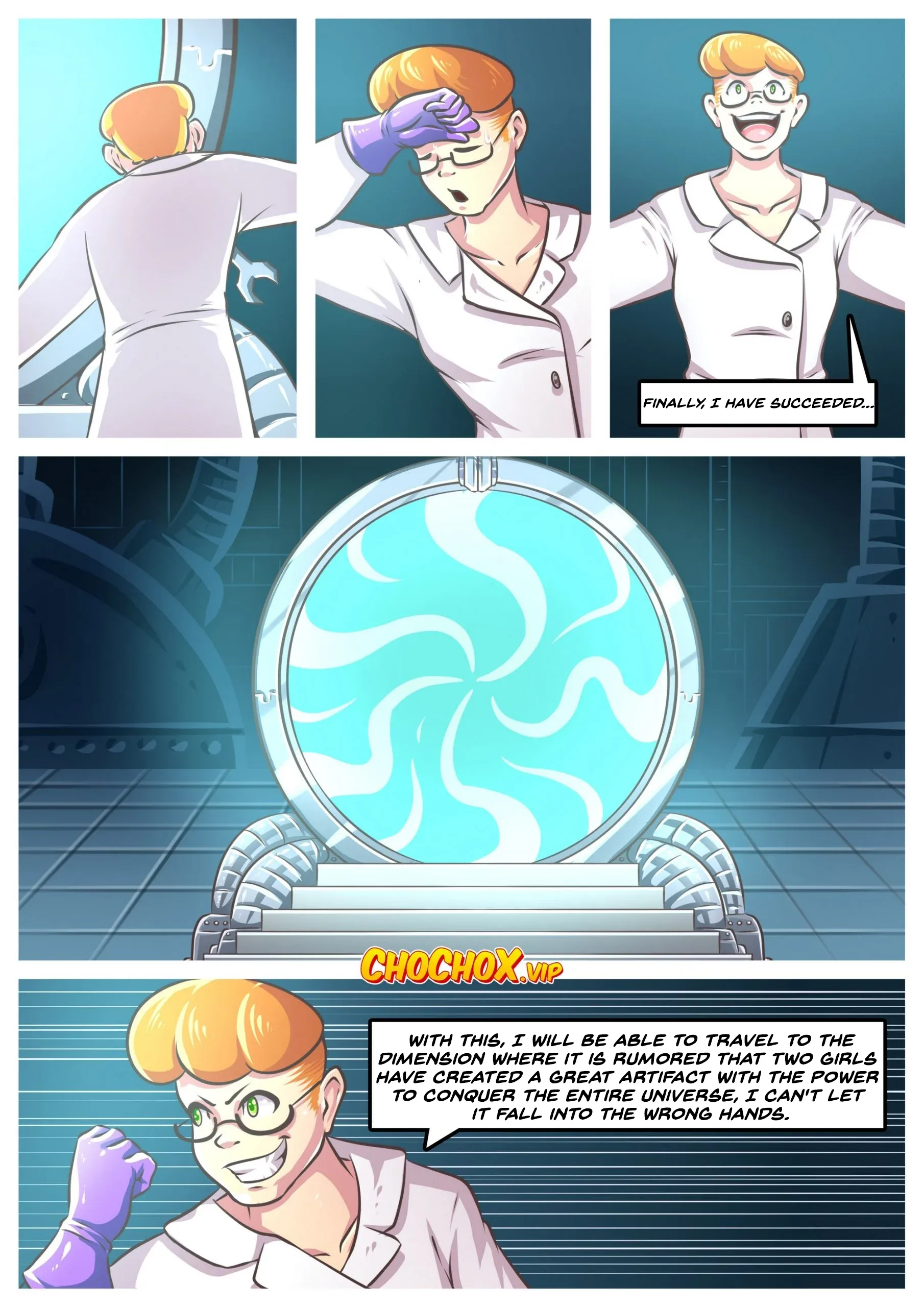 Between Dimensions [Crock Comix] - Between Dimensions (Dexter’s Laboratory) [Crock Comix] - Page 2
