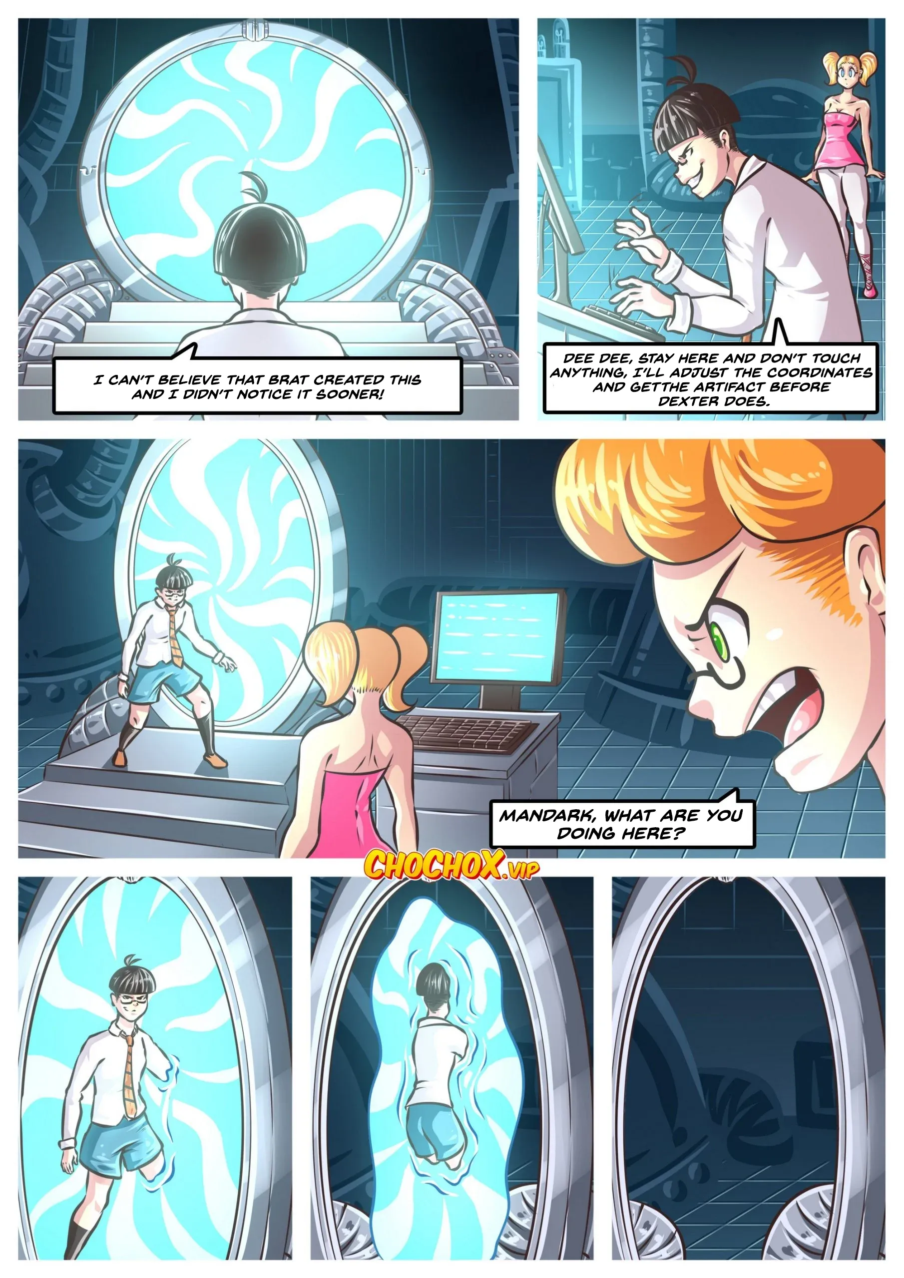 Between Dimensions [Crock Comix] - Between Dimensions (Dexter’s Laboratory) [Crock Comix] - Page 8