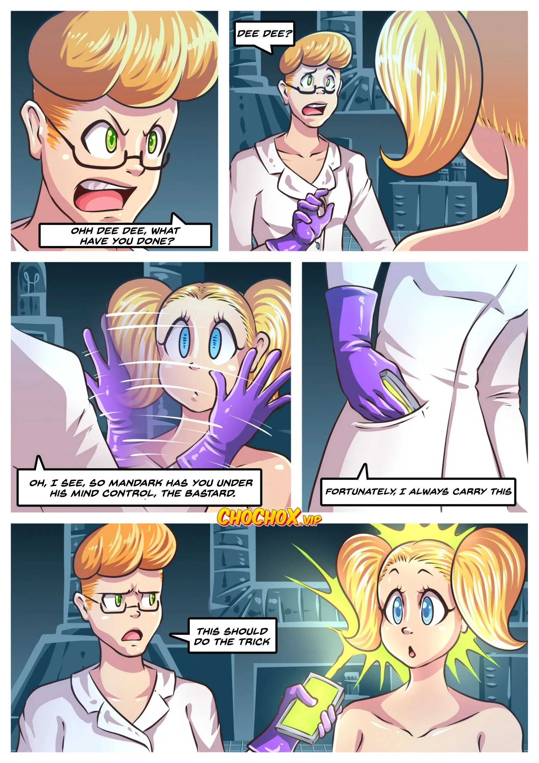 Between Dimensions [Crock Comix] - Between Dimensions (Dexter’s Laboratory) [Crock Comix] - Page 9