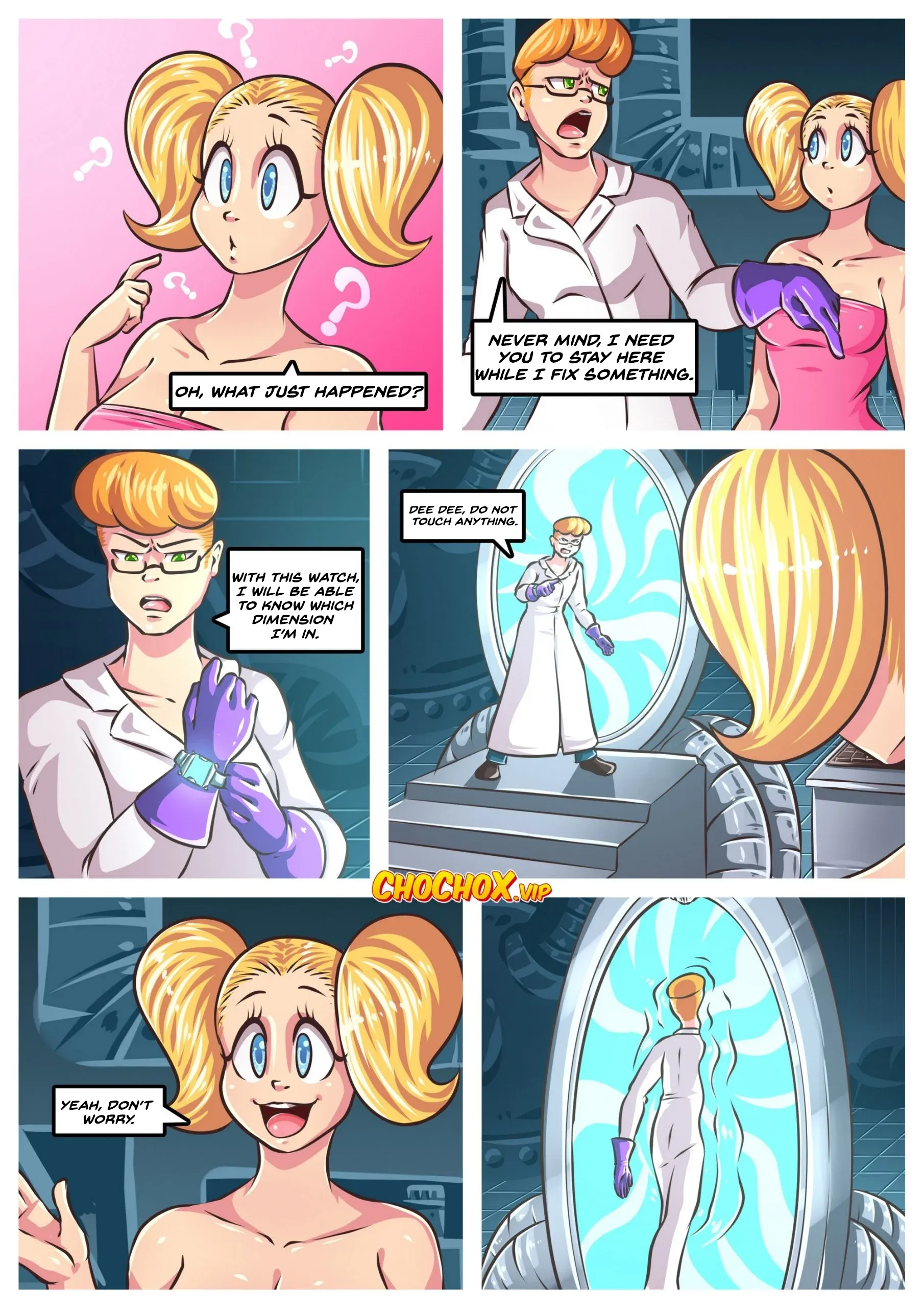 Between Dimensions [Crock Comix] - Between Dimensions (Dexter’s Laboratory) [Crock Comix] - Page 10