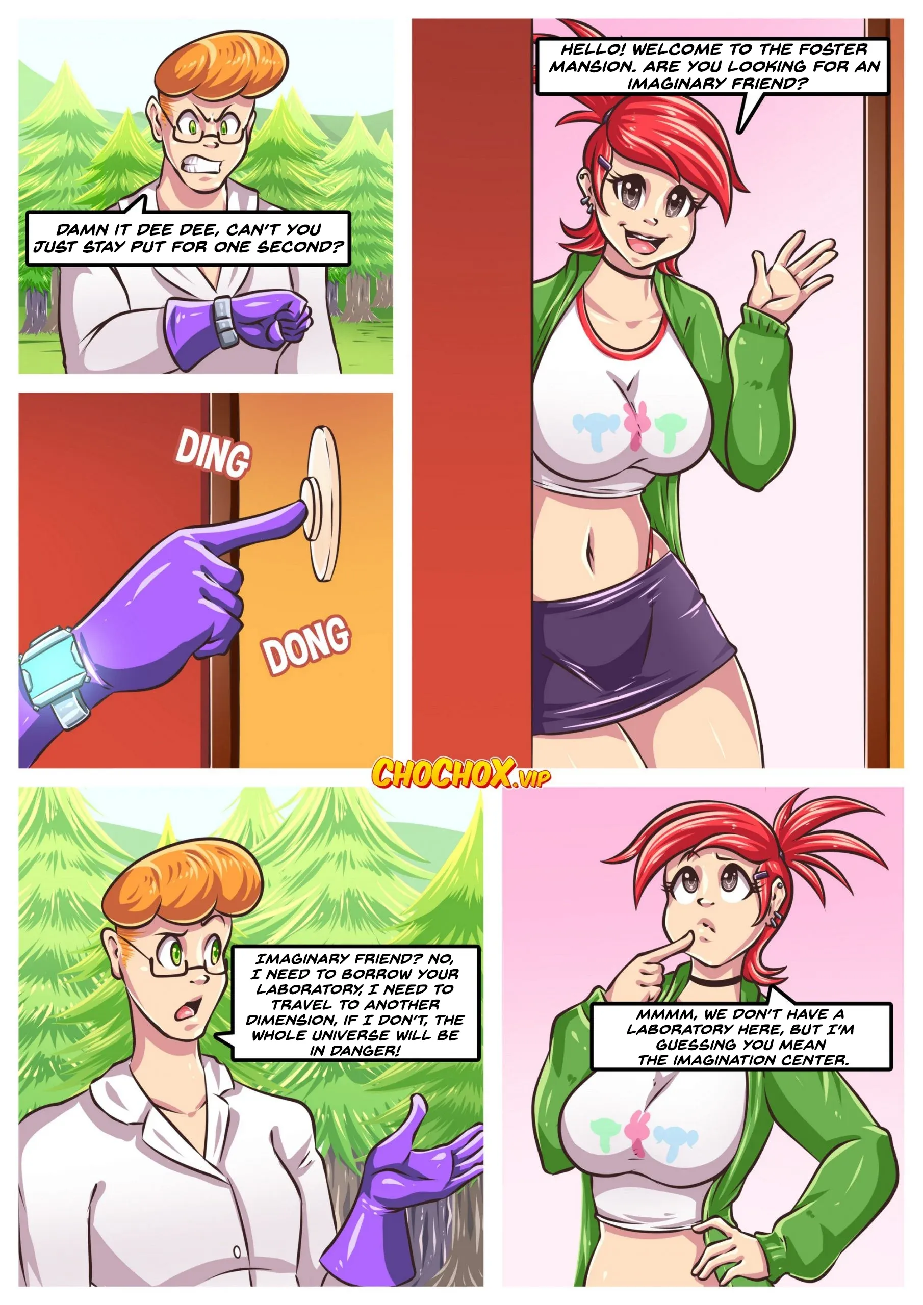 Between Dimensions [Crock Comix] - Between Dimensions (Dexter’s Laboratory) [Crock Comix] - Page 12