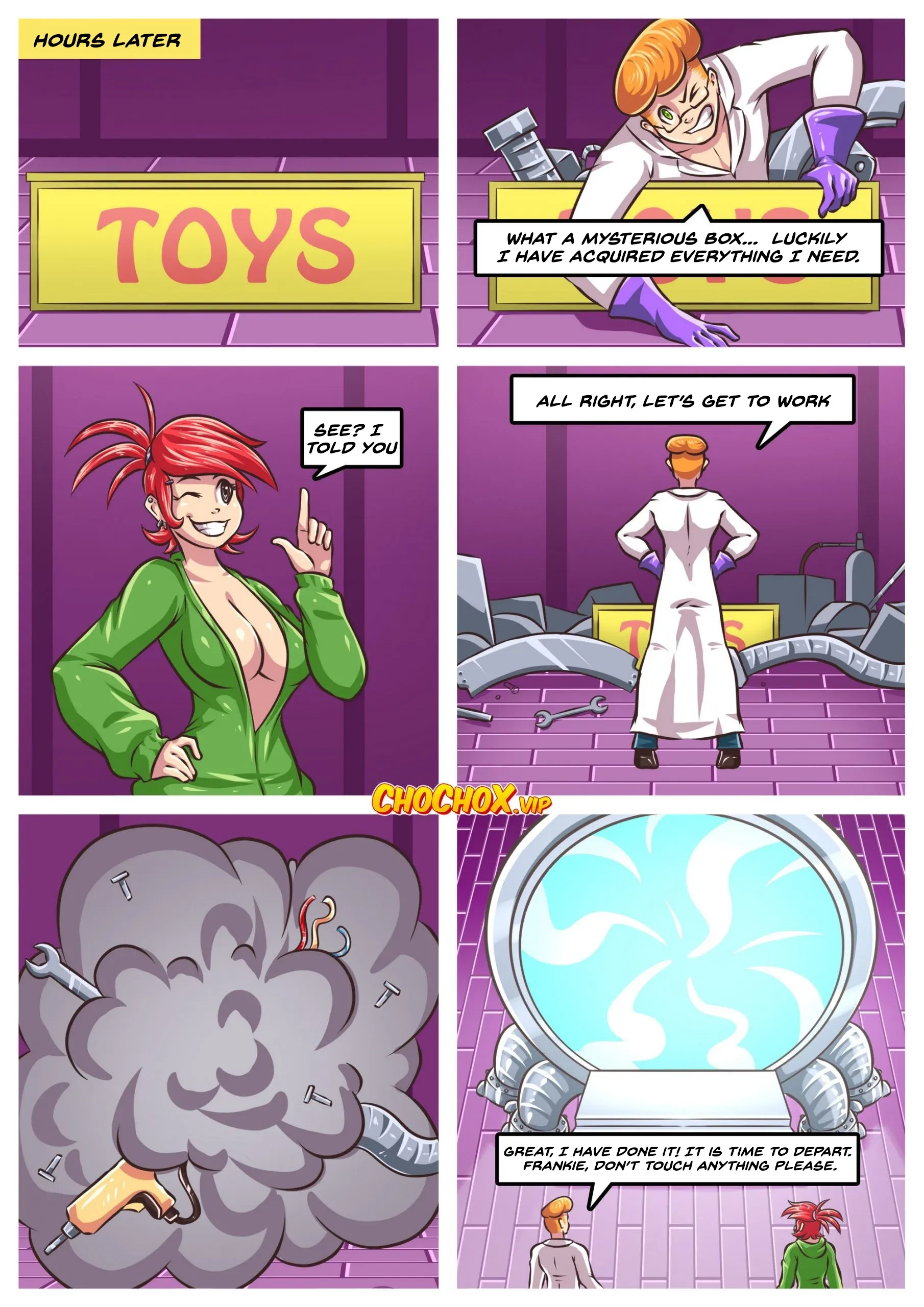 Between Dimensions [Crock Comix] - Between Dimensions (Dexter’s Laboratory) [Crock Comix] - Page 21
