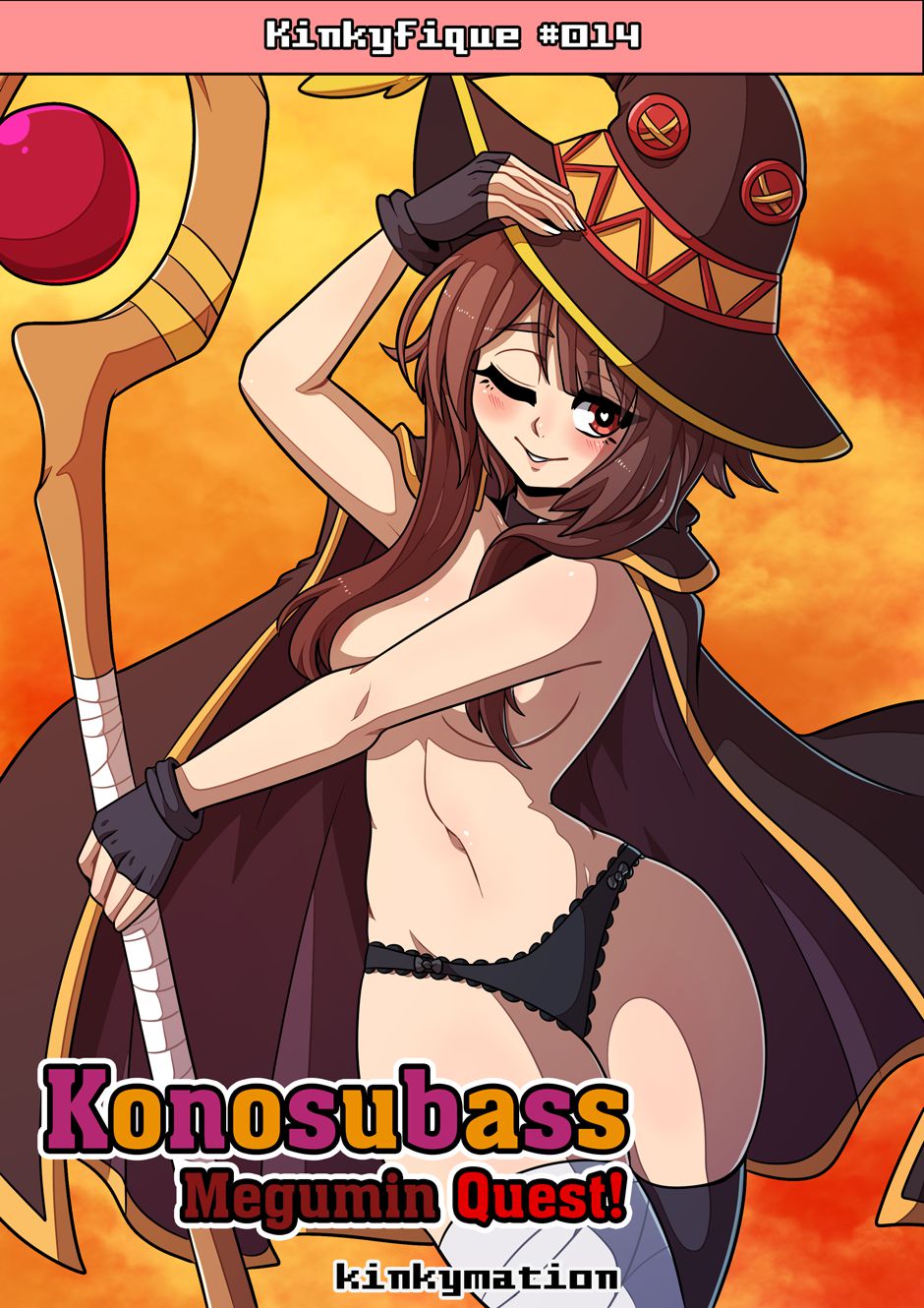 Konosubass [Kinkymation] – Konosubass – Megumin | 3D Adult Porn Comics