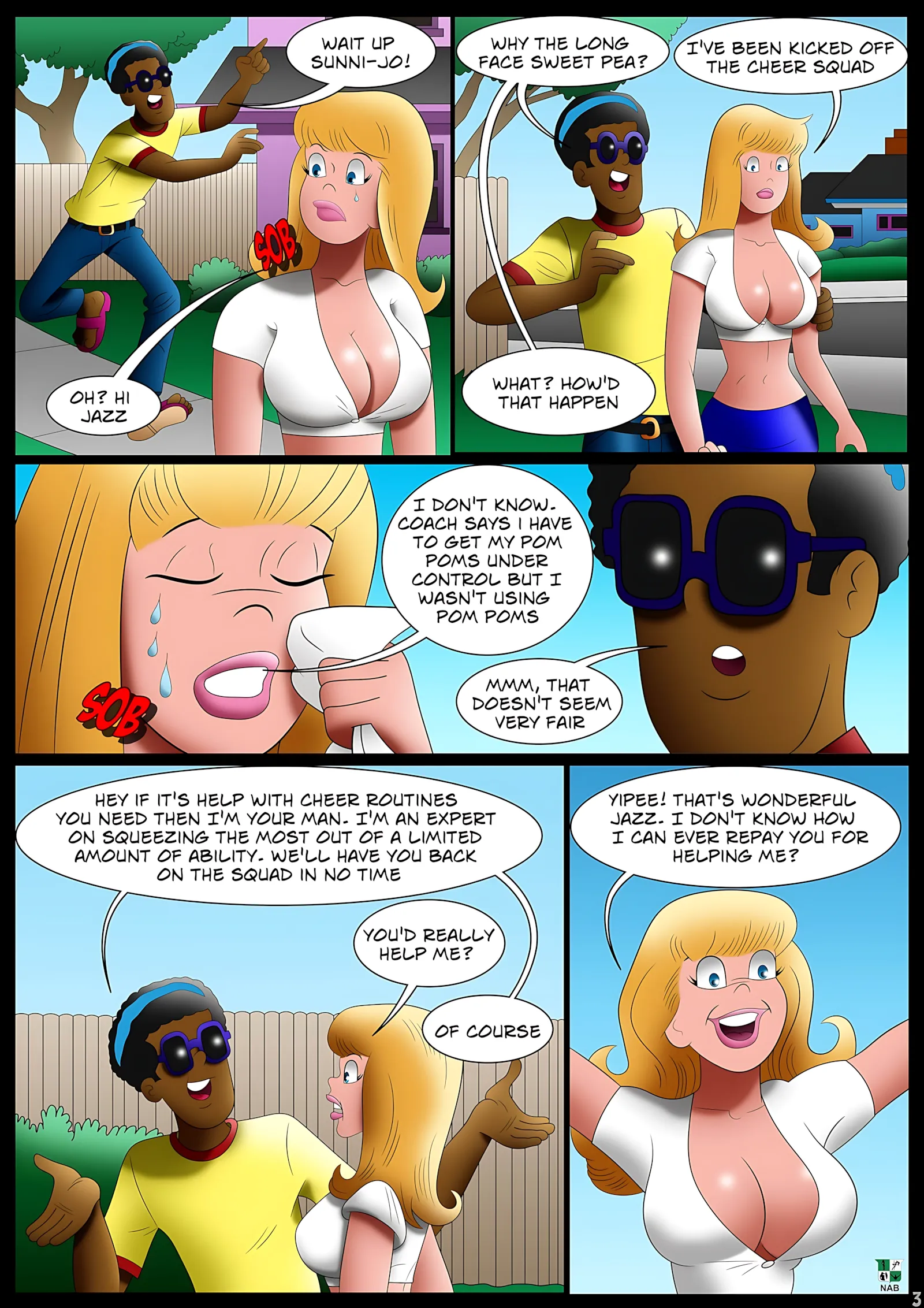 Sunshine’s Pom Poms [Nab] -  Sunshine's Pom Poms  - Page 4