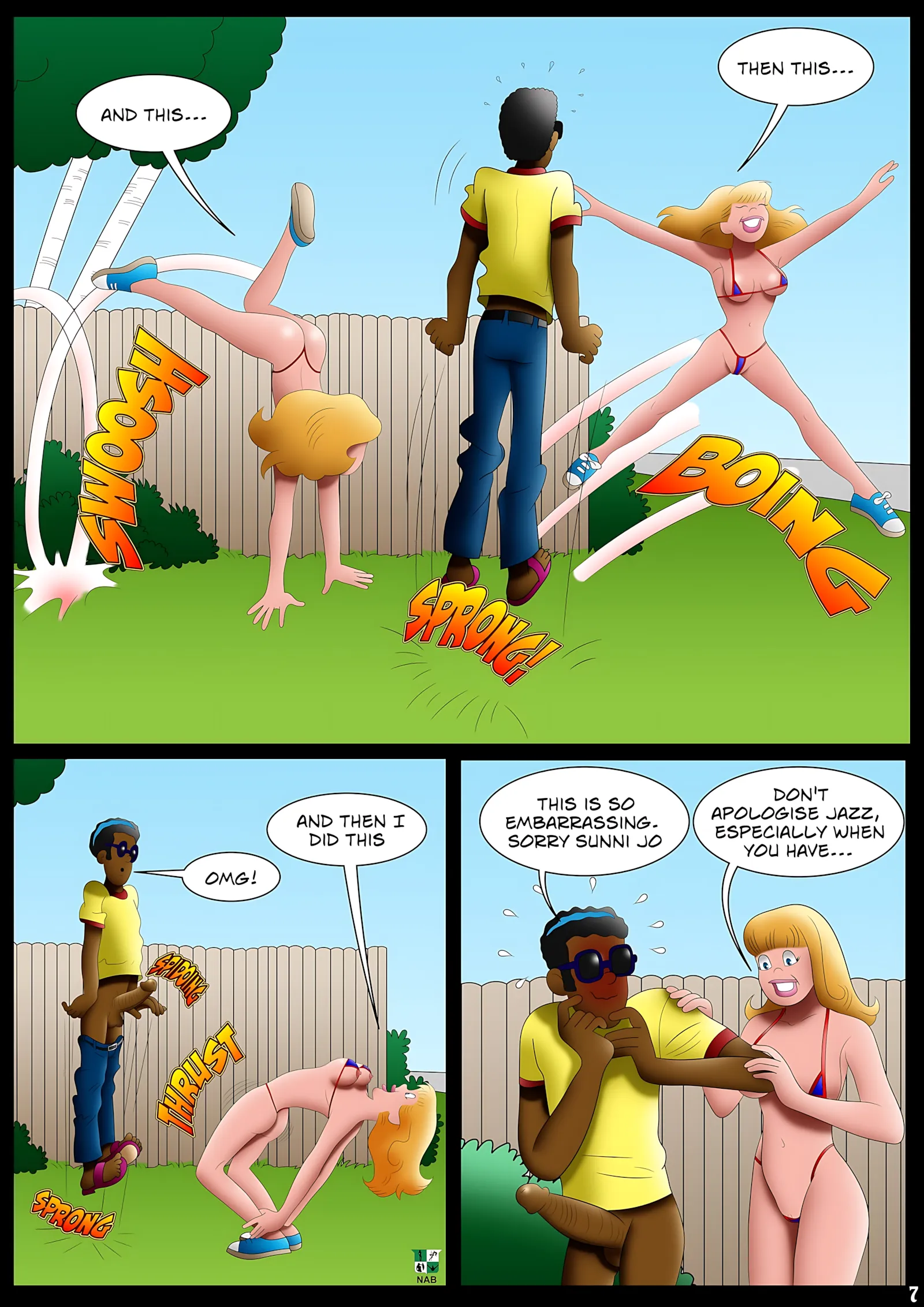Sunshine’s Pom Poms [Nab] -  Sunshine's Pom Poms  - Page 8